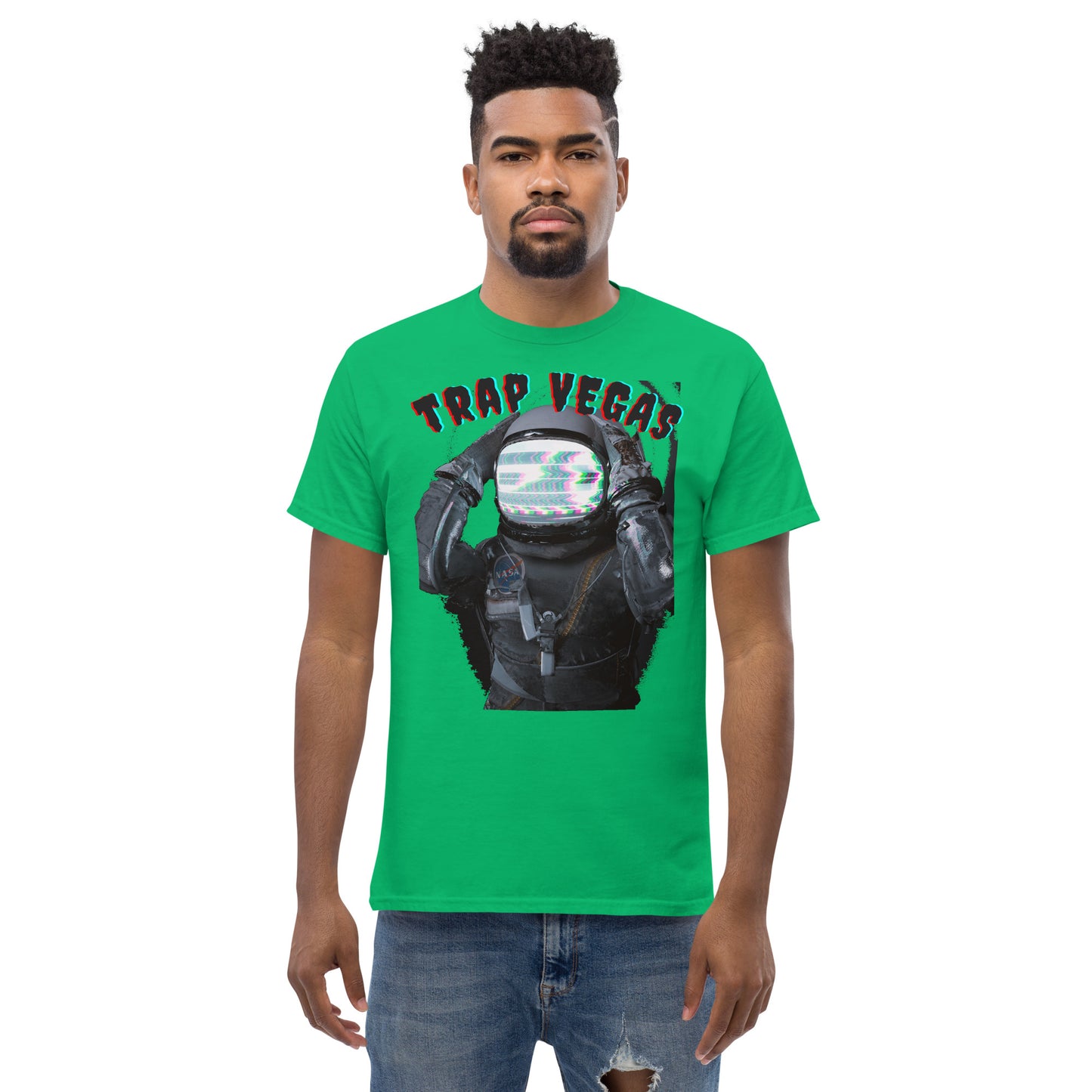 TRAP VEGAS STATIC Men's classic tee