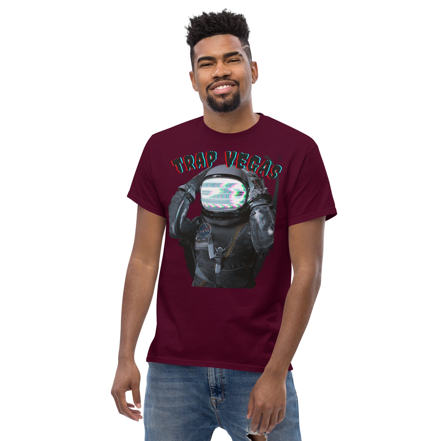 TRAP VEGAS STATIC Men's classic tee