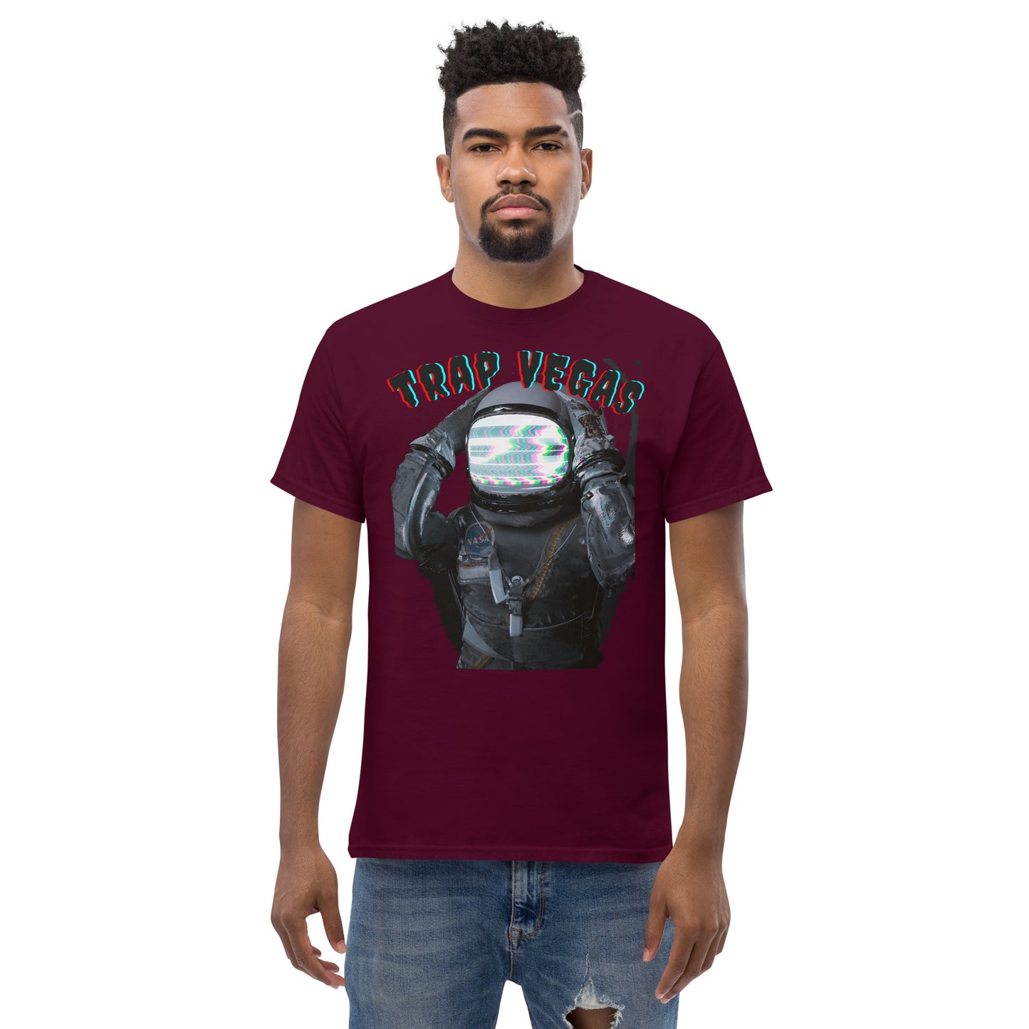 TRAP VEGAS STATIC Men's classic tee