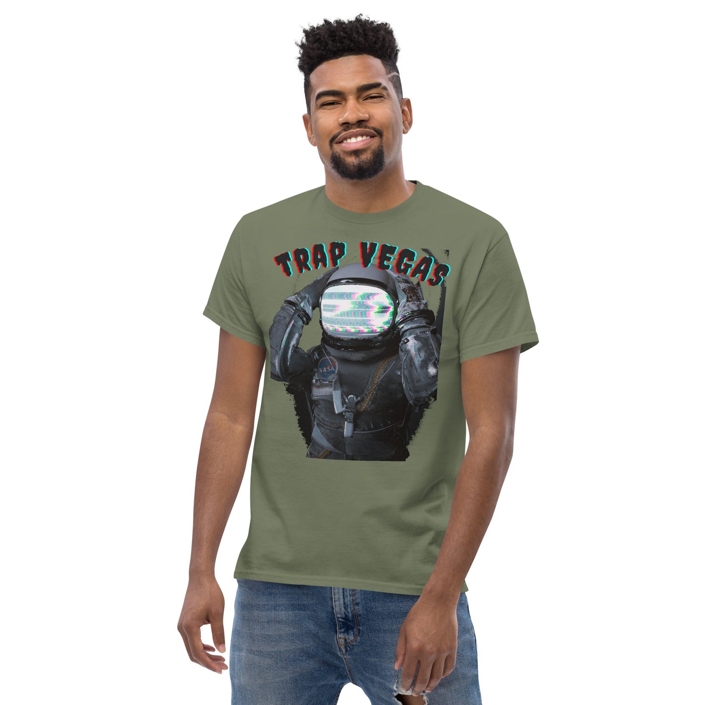 TRAP VEGAS STATIC Men's classic tee