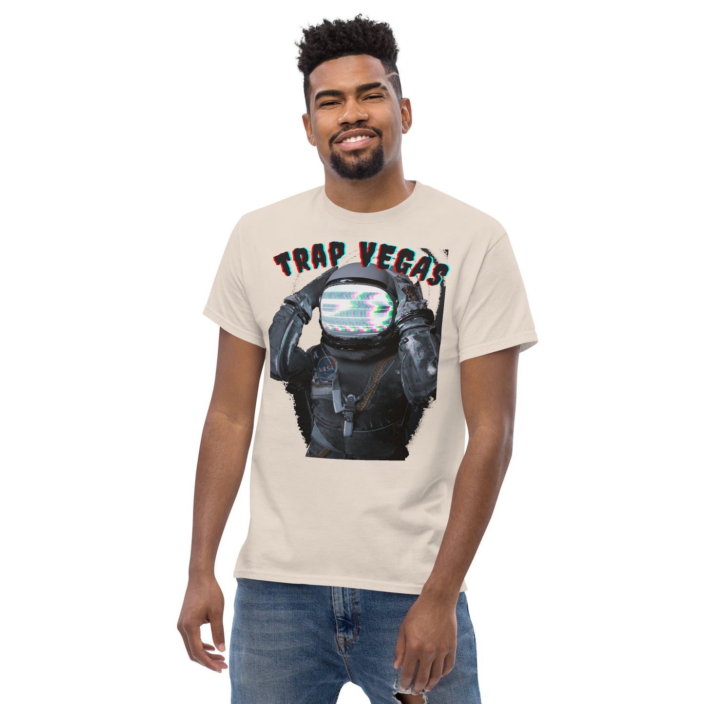 TRAP VEGAS STATIC Men's classic tee