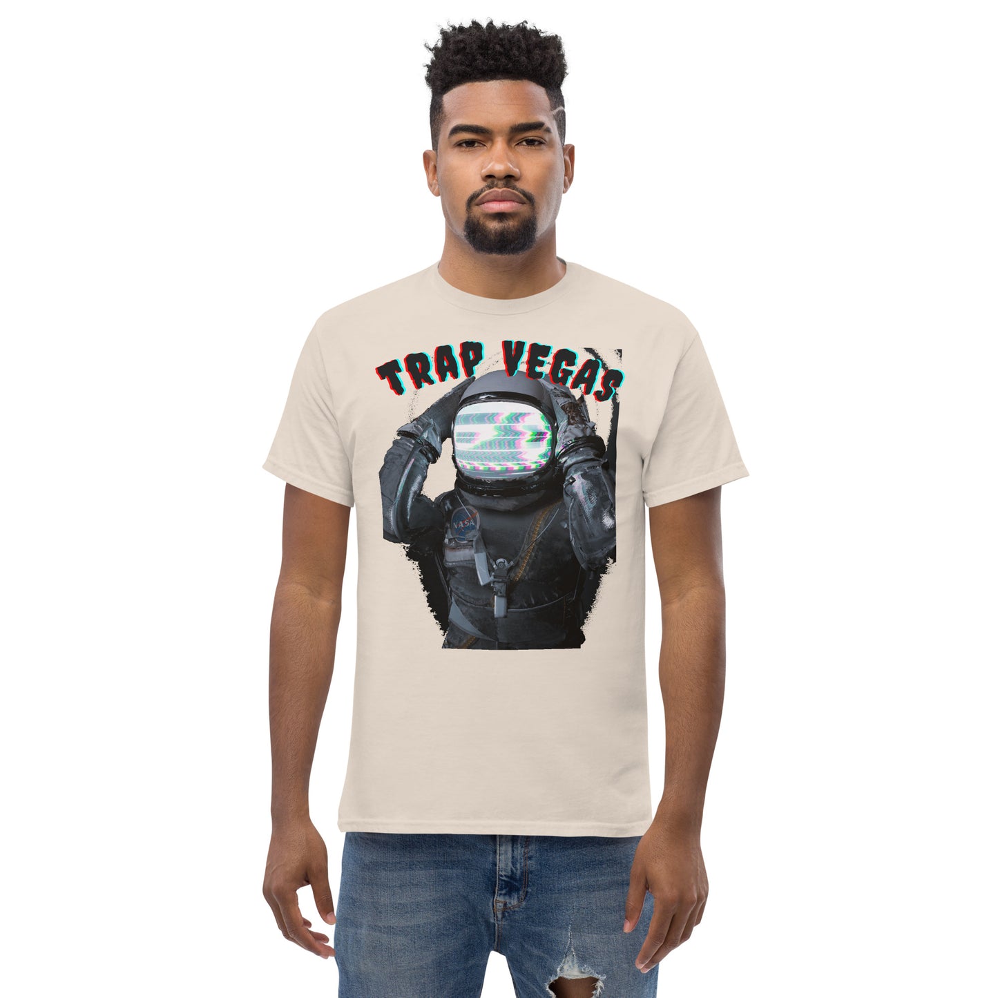 TRAP VEGAS STATIC Men's classic tee