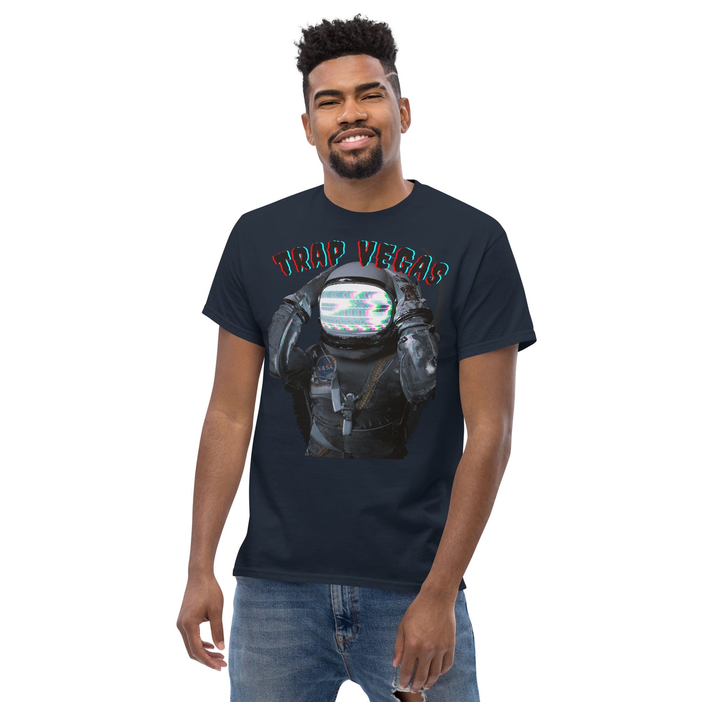 TRAP VEGAS STATIC Men's classic tee