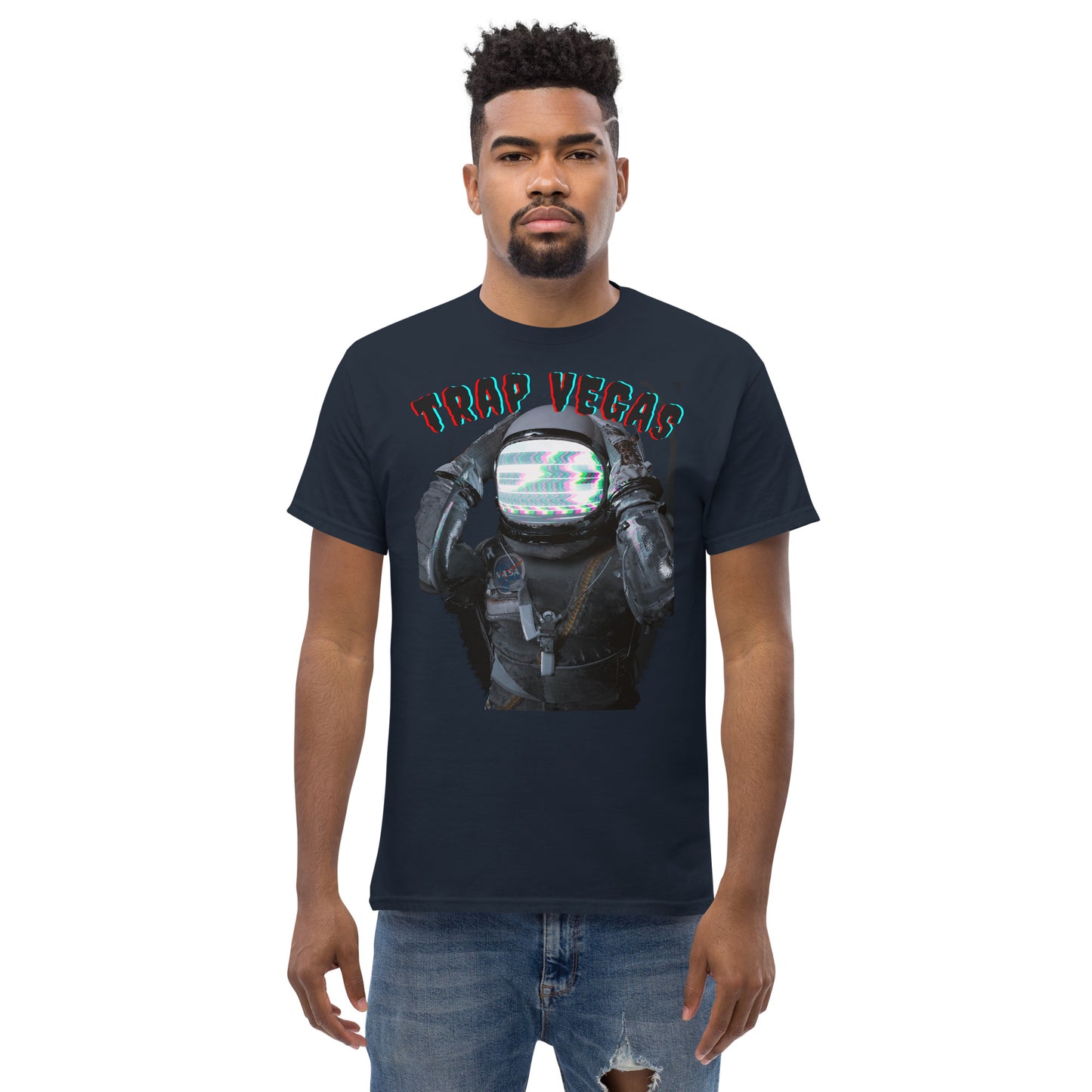 TRAP VEGAS STATIC Men's classic tee