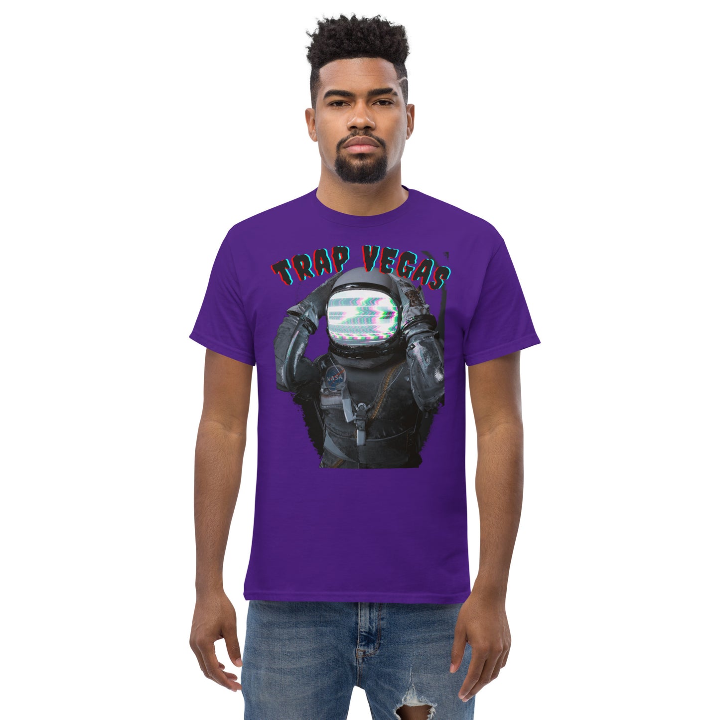 TRAP VEGAS STATIC Men's classic tee
