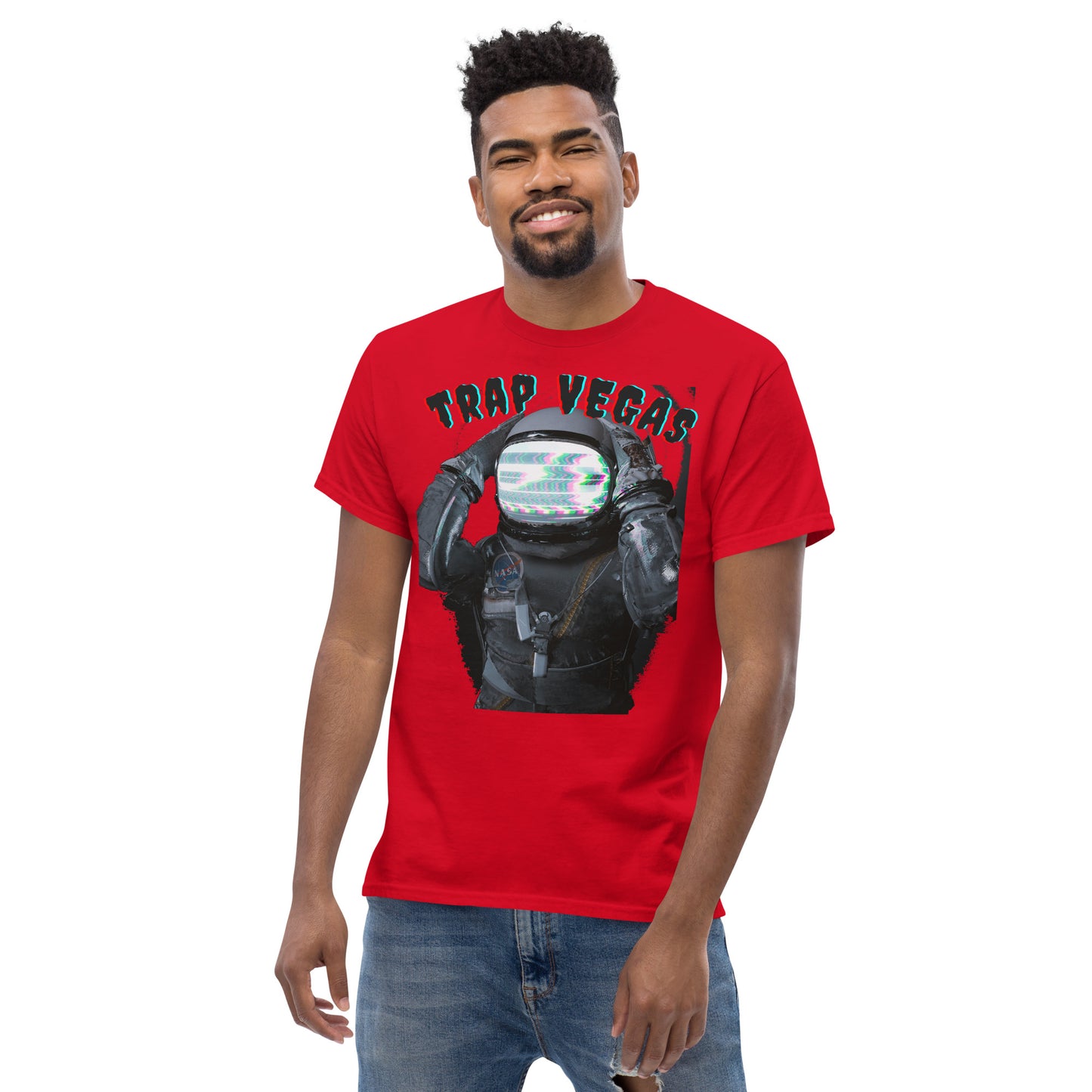 TRAP VEGAS STATIC Men's classic tee