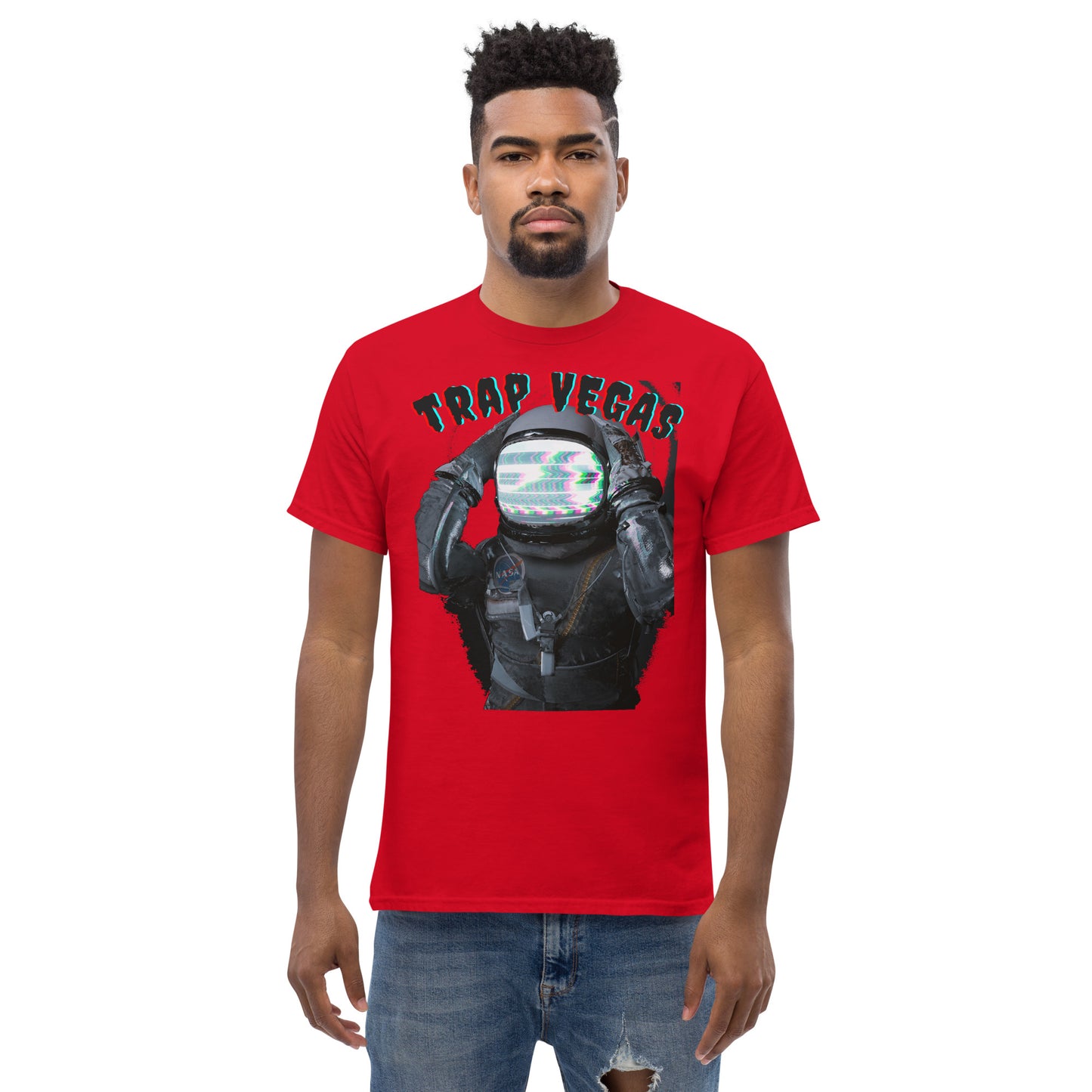TRAP VEGAS STATIC Men's classic tee
