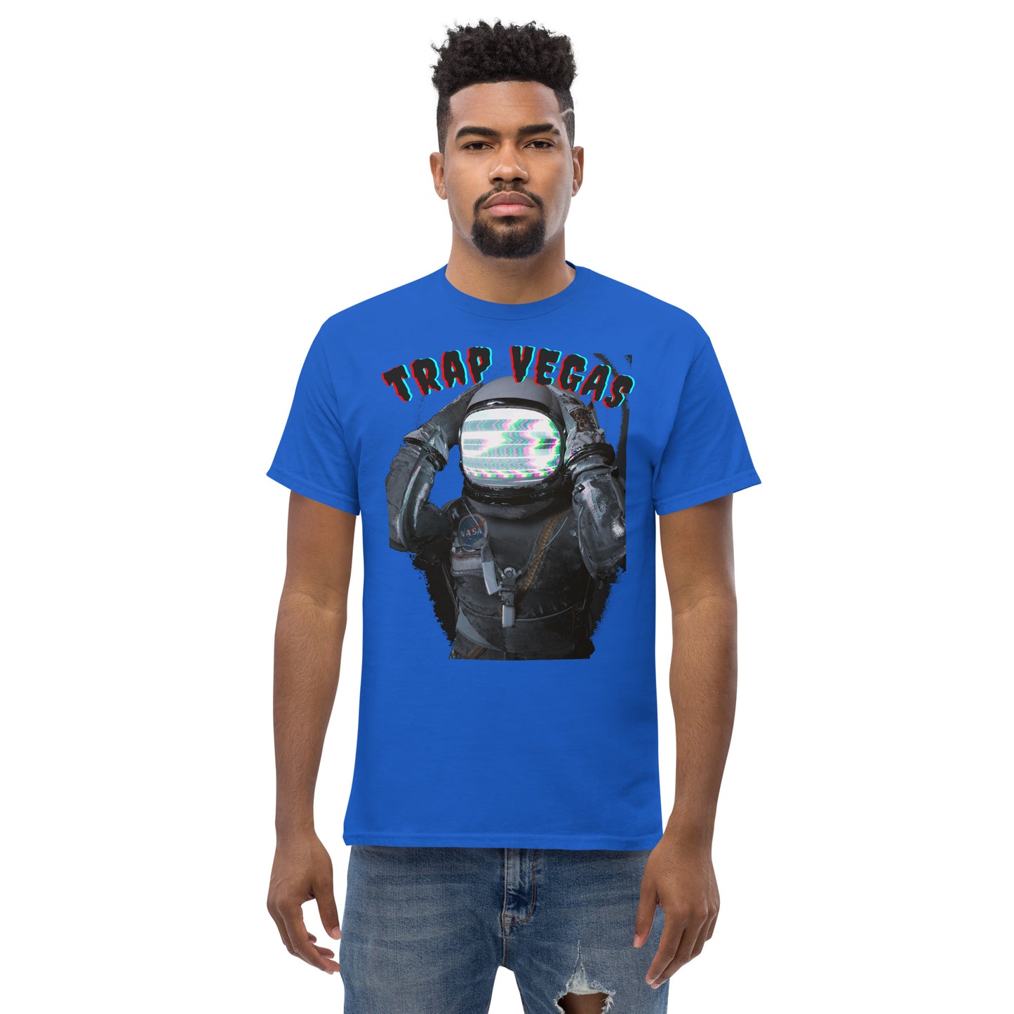 TRAP VEGAS STATIC Men's classic tee