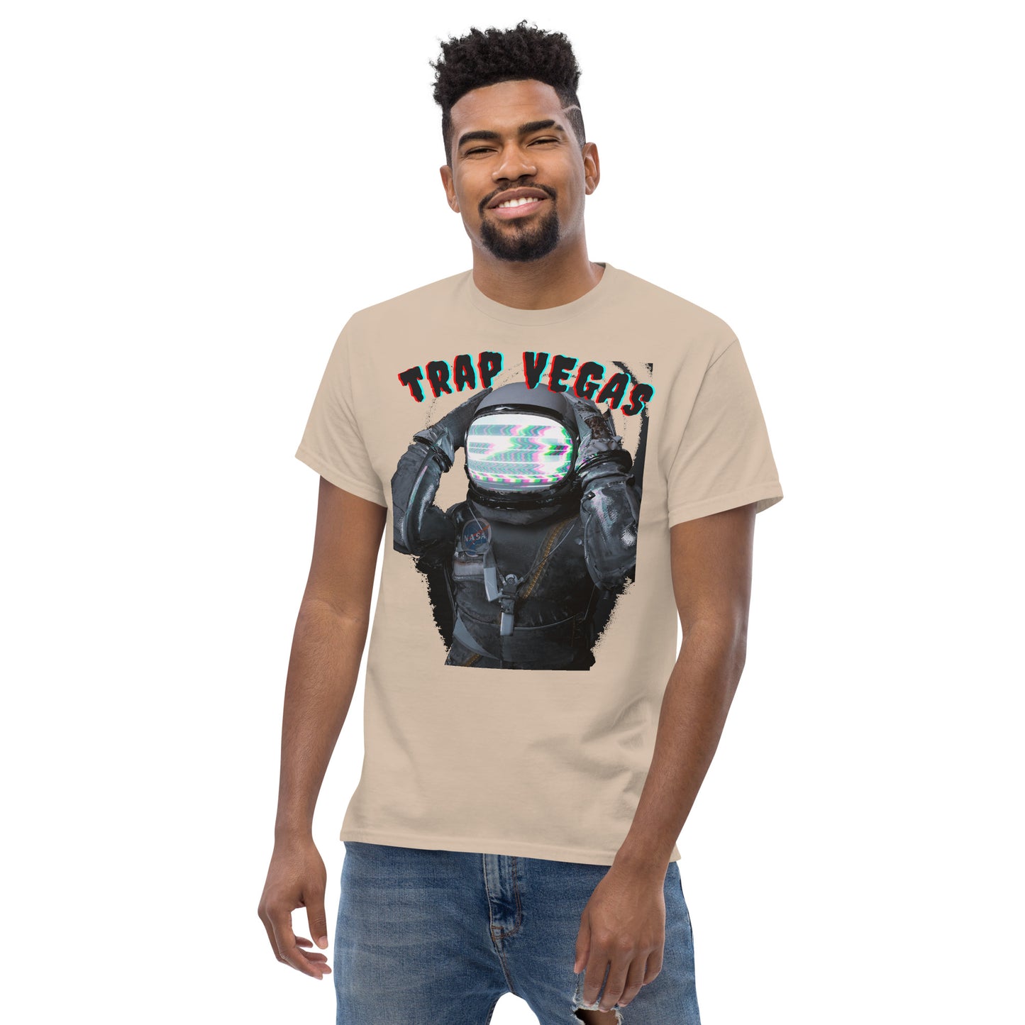 TRAP VEGAS STATIC Men's classic tee
