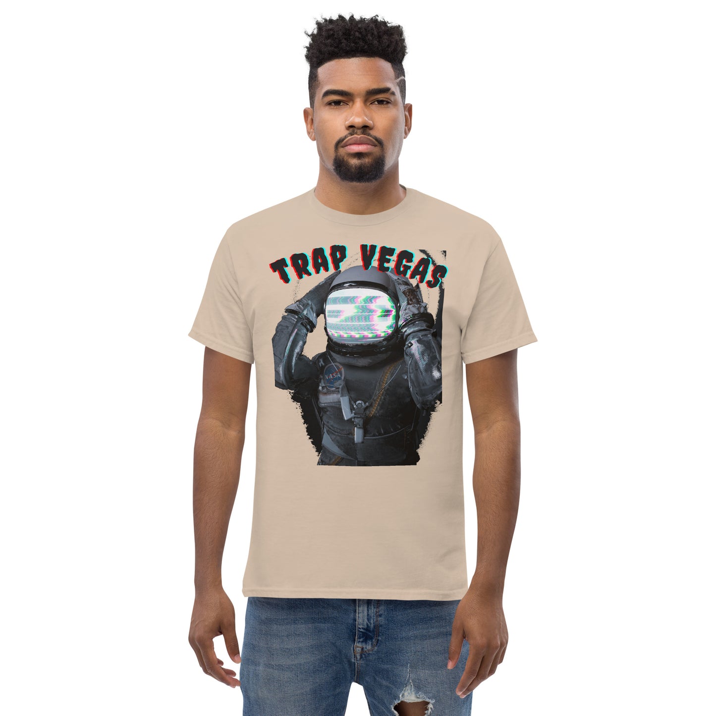 TRAP VEGAS STATIC Men's classic tee
