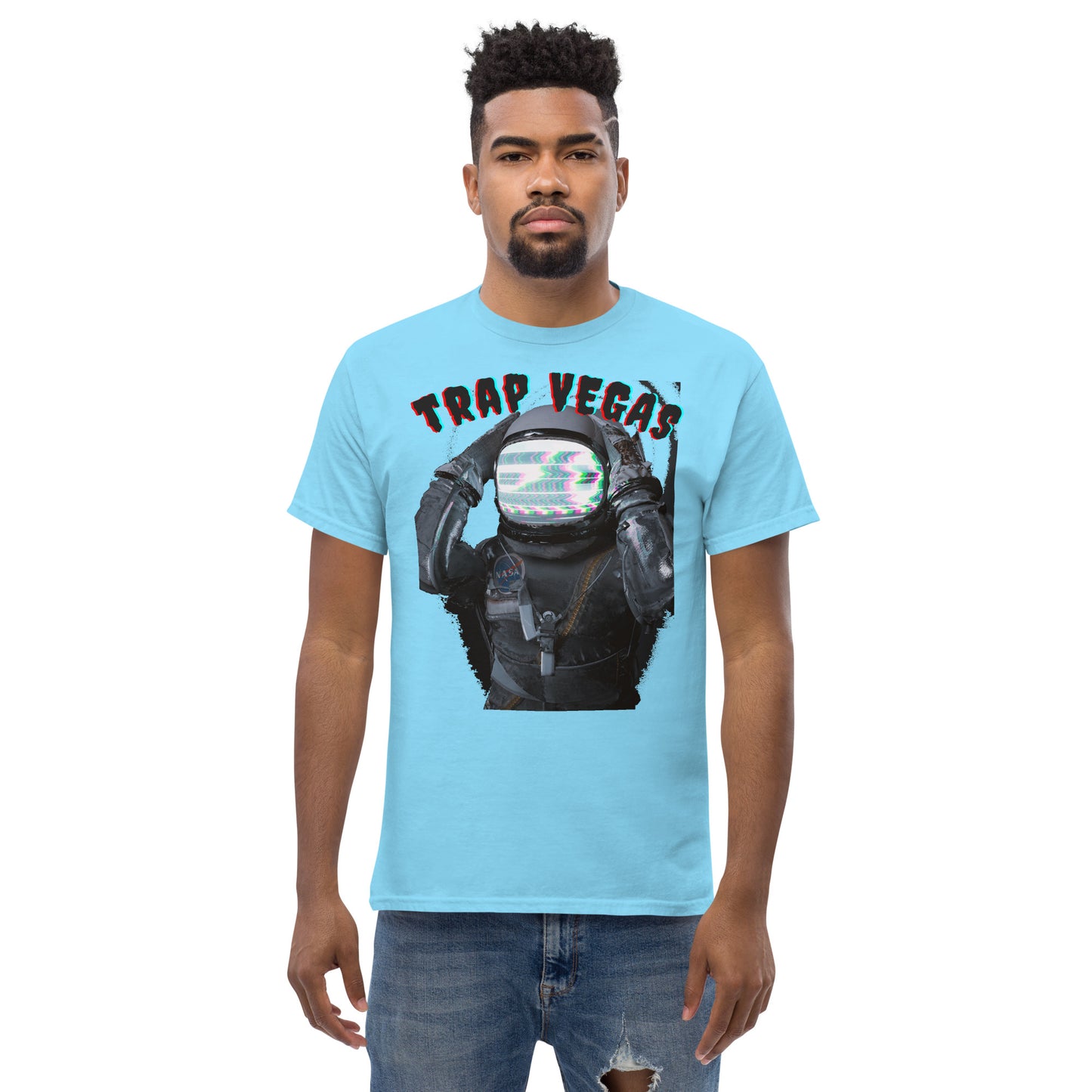 TRAP VEGAS STATIC Men's classic tee