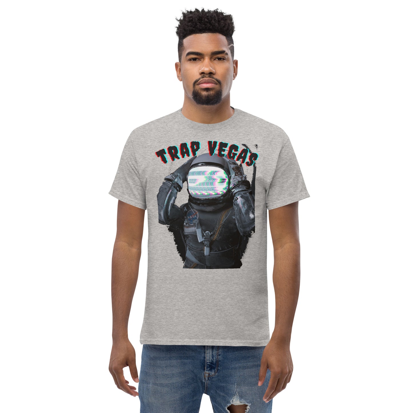 TRAP VEGAS STATIC Men's classic tee
