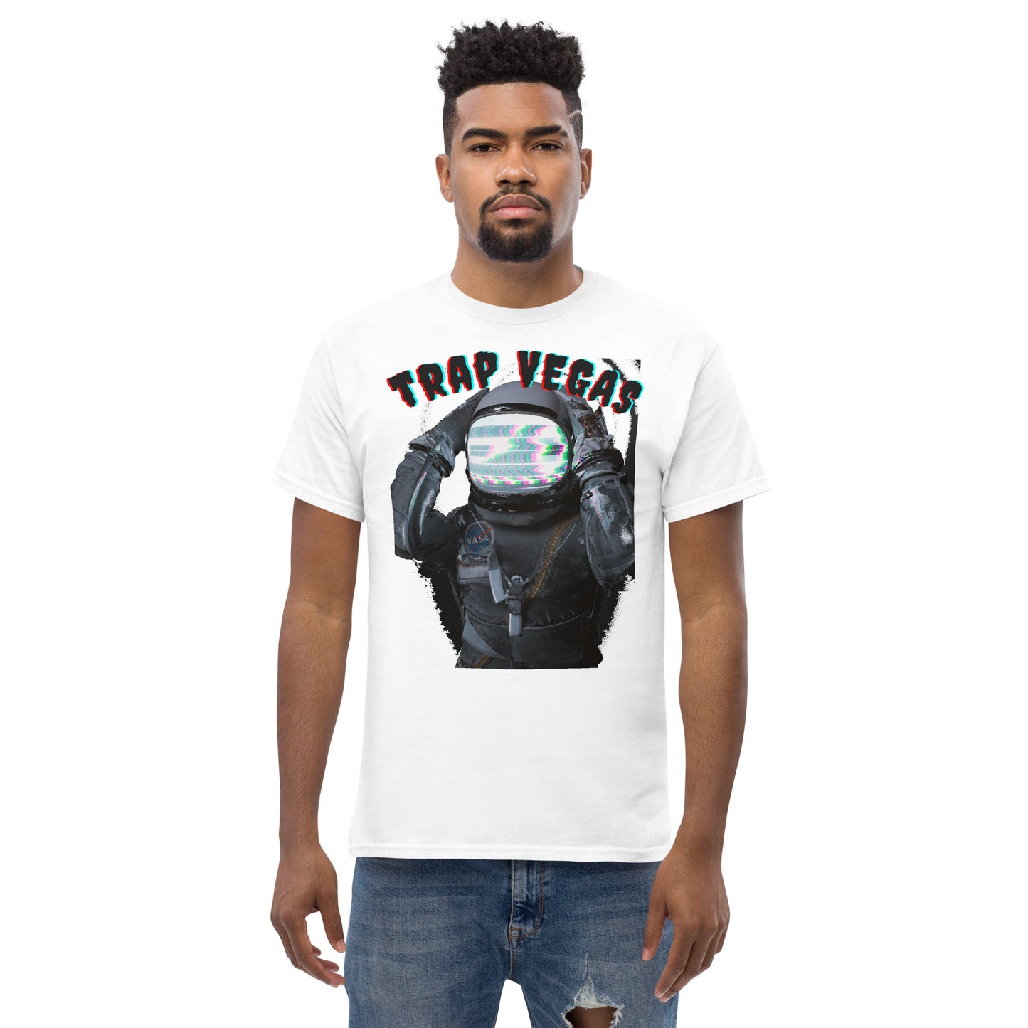 TRAP VEGAS STATIC Men's classic tee