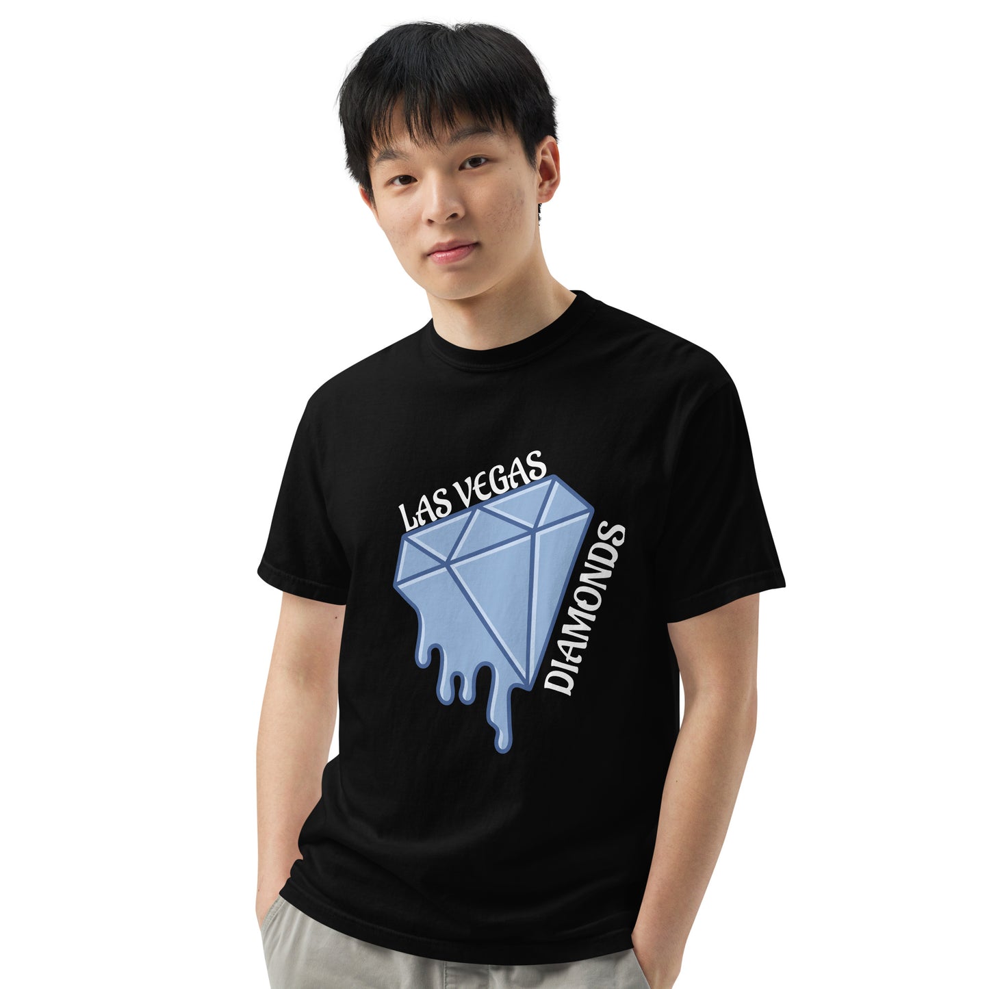 LAS VEGAS DIAMONDS heavyweight t-shirt