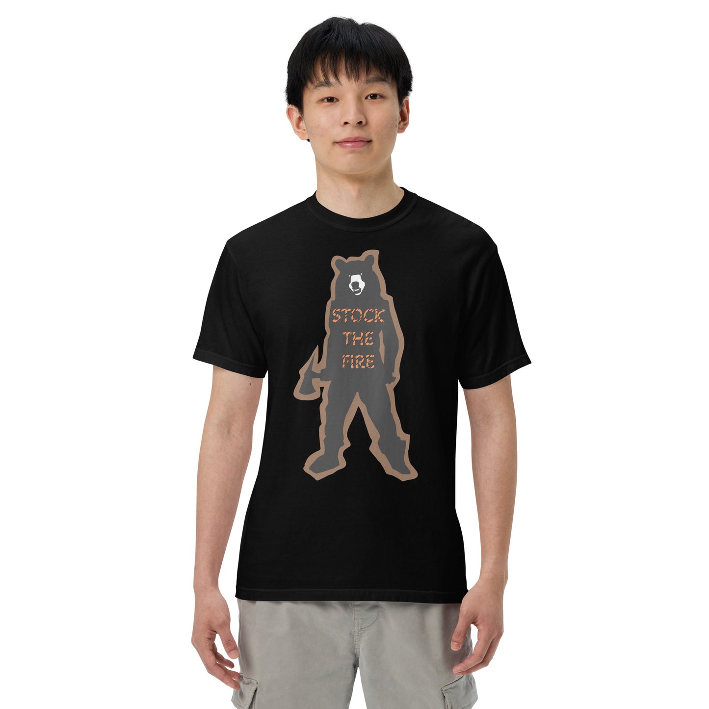 Men’s garment-dyed heavyweight t-shirt