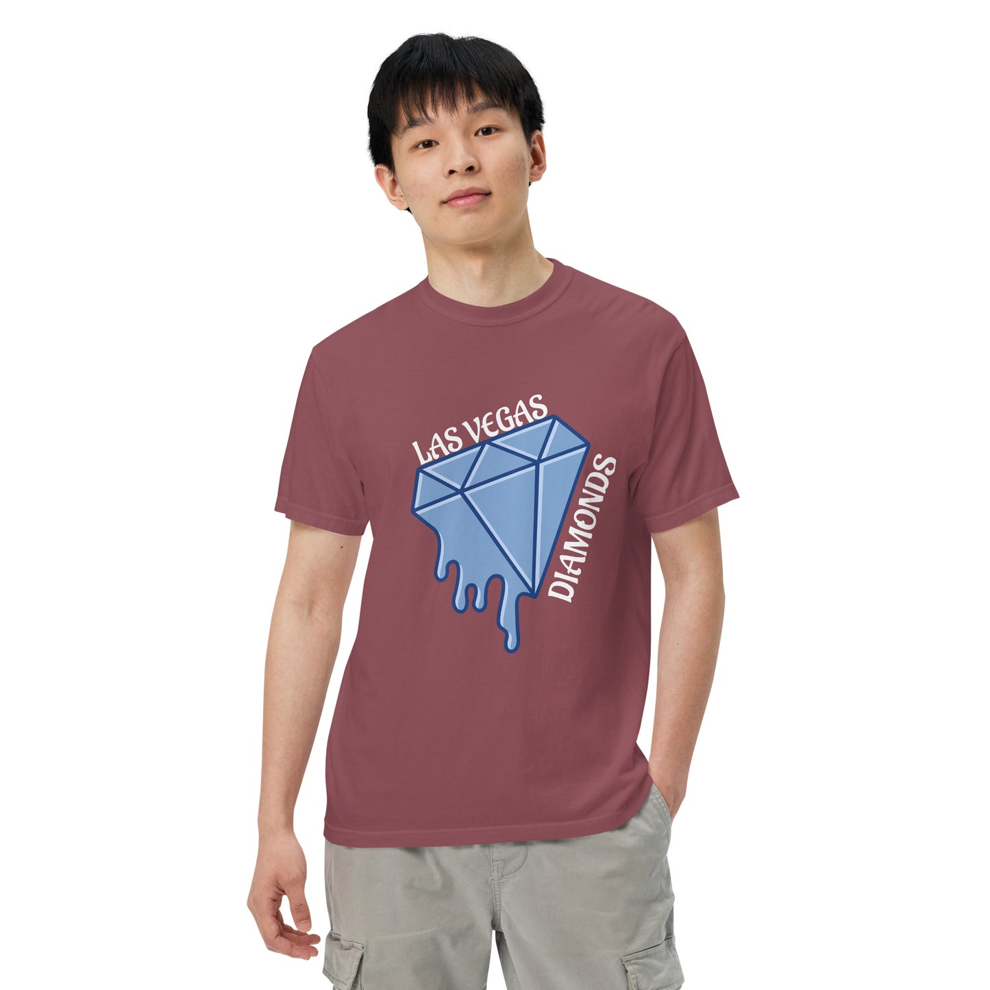 LAS VEGAS DIAMONDS heavyweight t-shirt