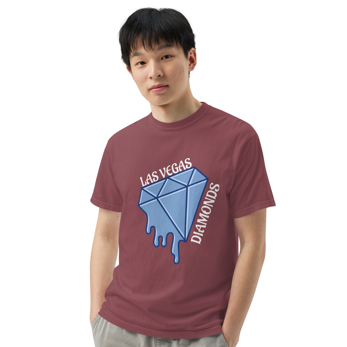 LAS VEGAS DIAMONDS heavyweight t-shirt