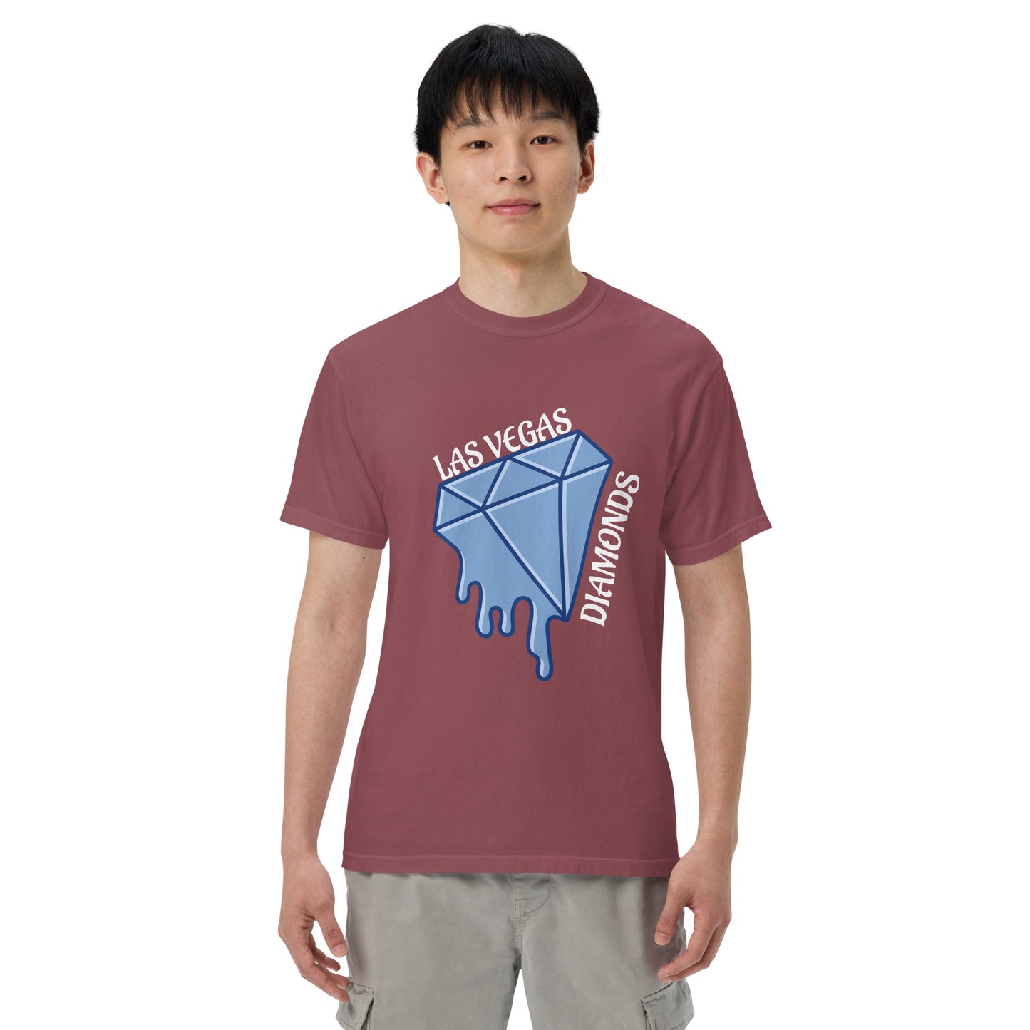 LAS VEGAS DIAMONDS heavyweight t-shirt