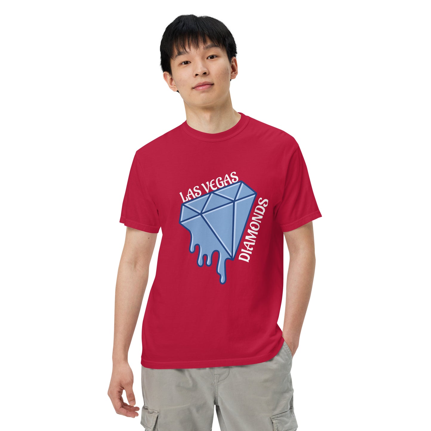 LAS VEGAS DIAMONDS heavyweight t-shirt