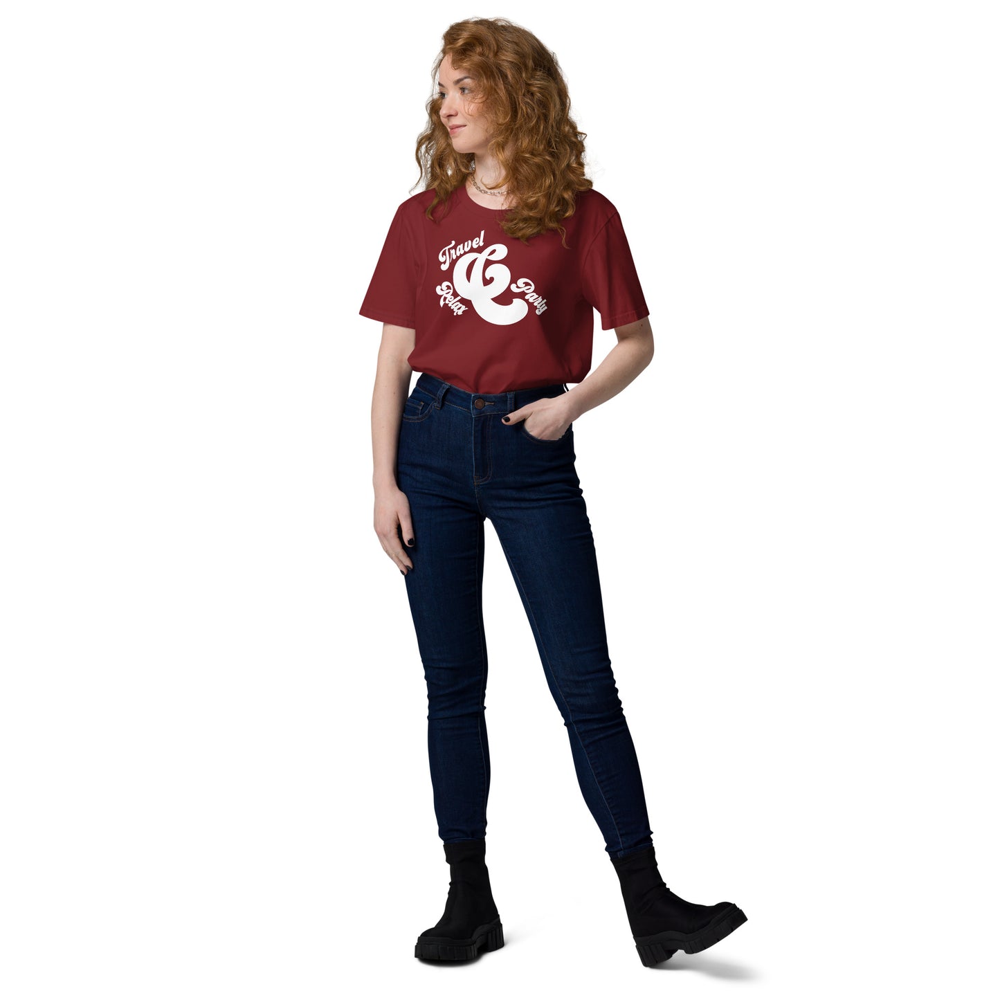 Travel Relax & Party Organic ring-spun cotton t-shirt