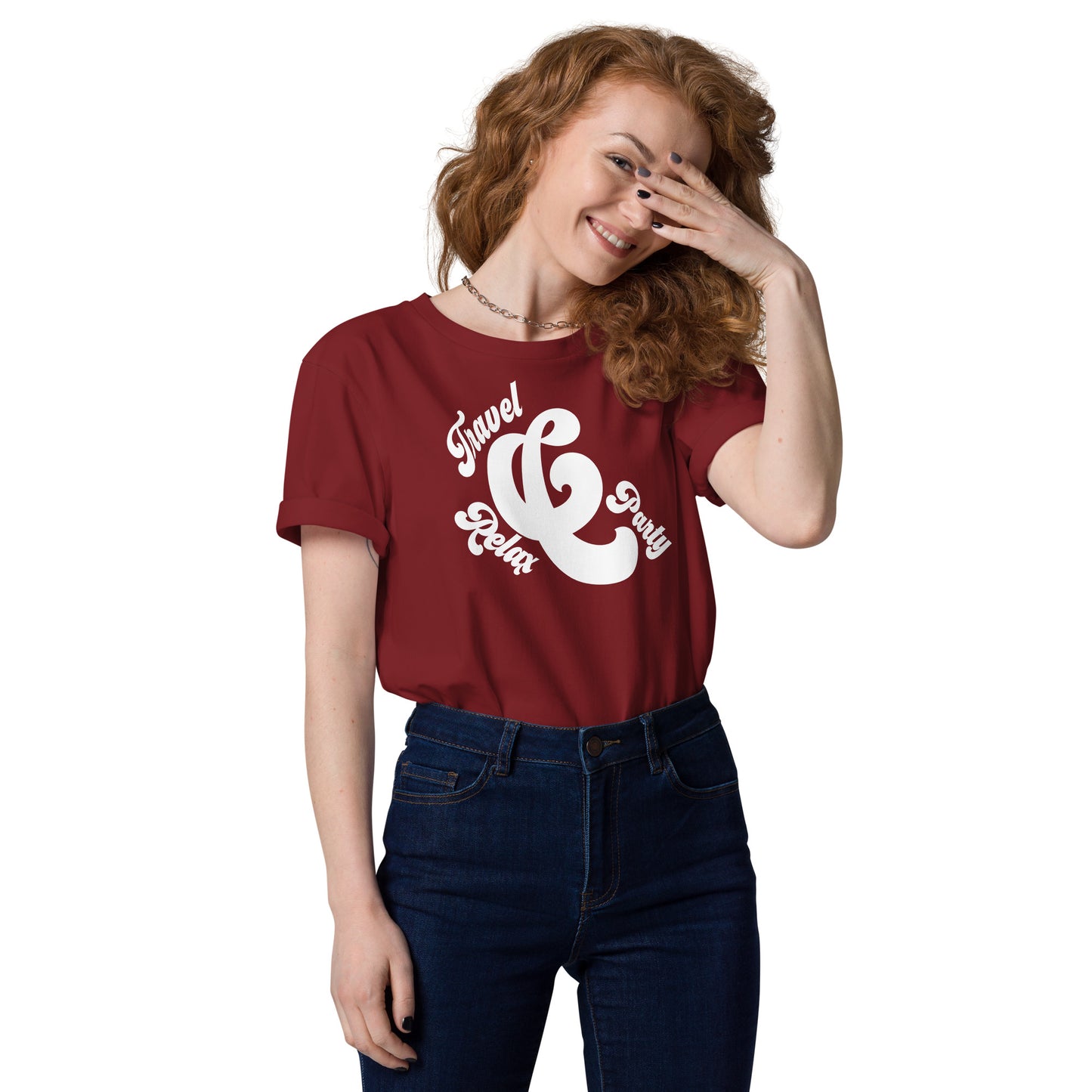 Travel Relax & Party Organic ring-spun cotton t-shirt