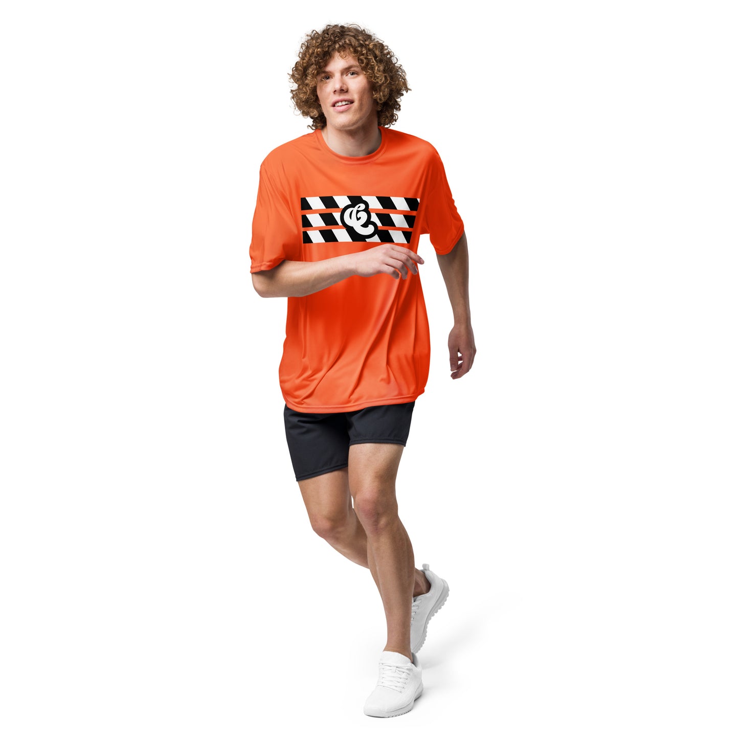 Logo & performance crew neck t-shirt