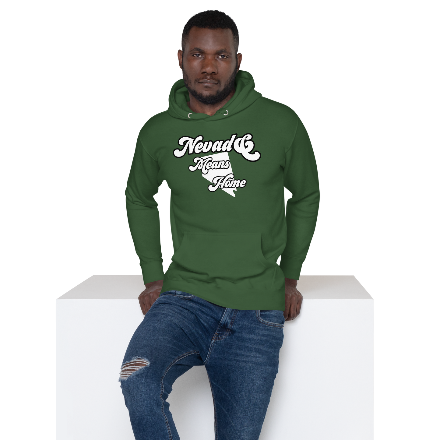 Nevada Means Home Unisex Hoodie