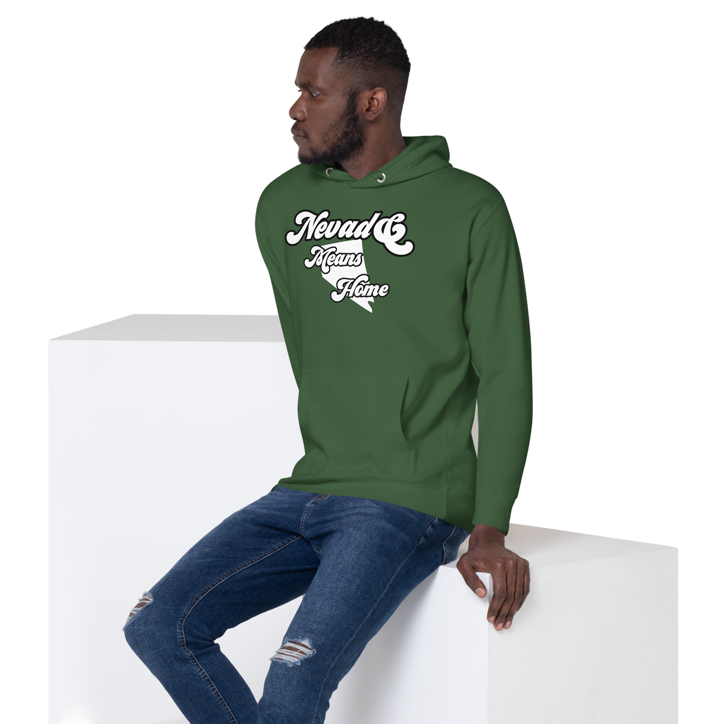 Nevada Means Home Unisex Hoodie