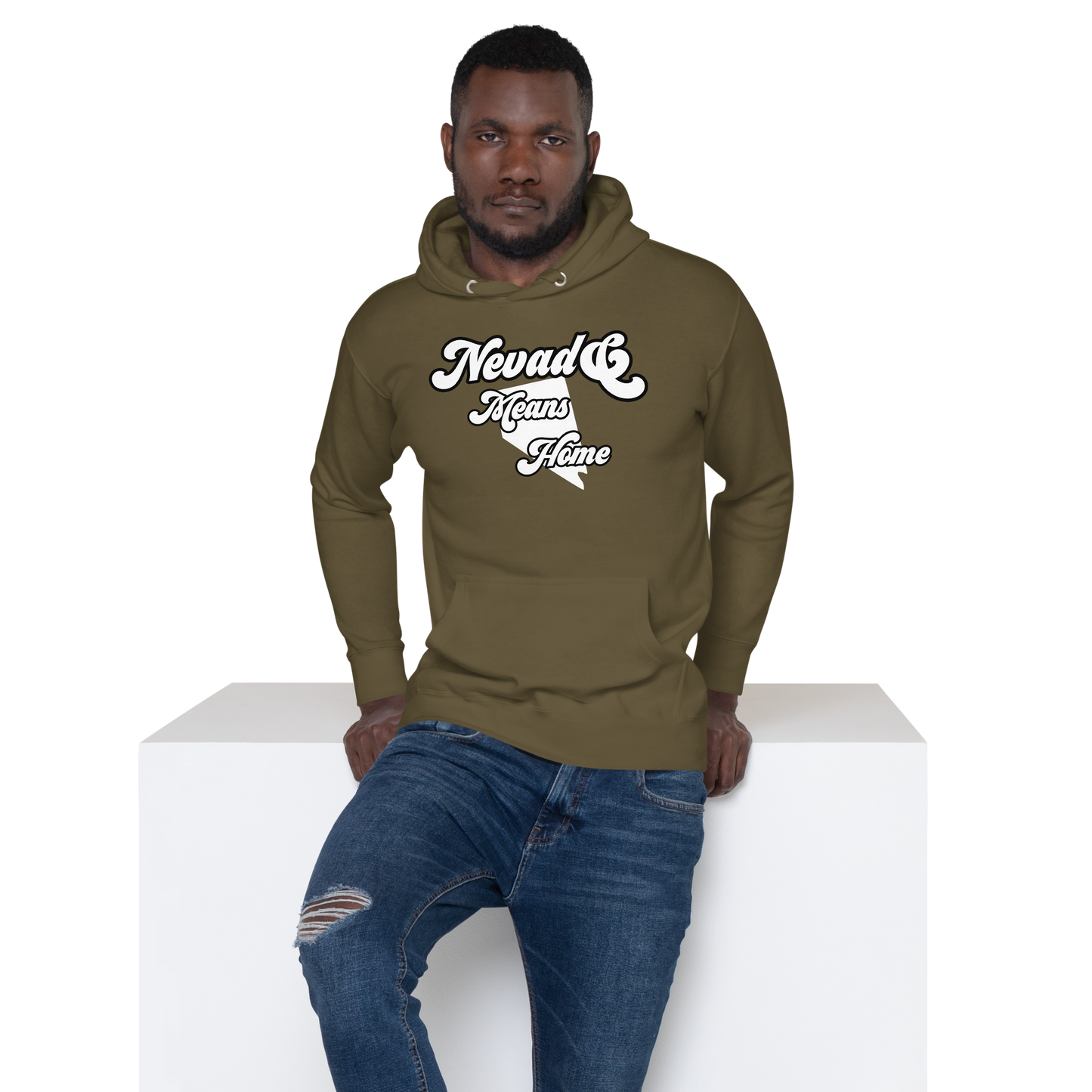 Nevada Means Home Unisex Hoodie