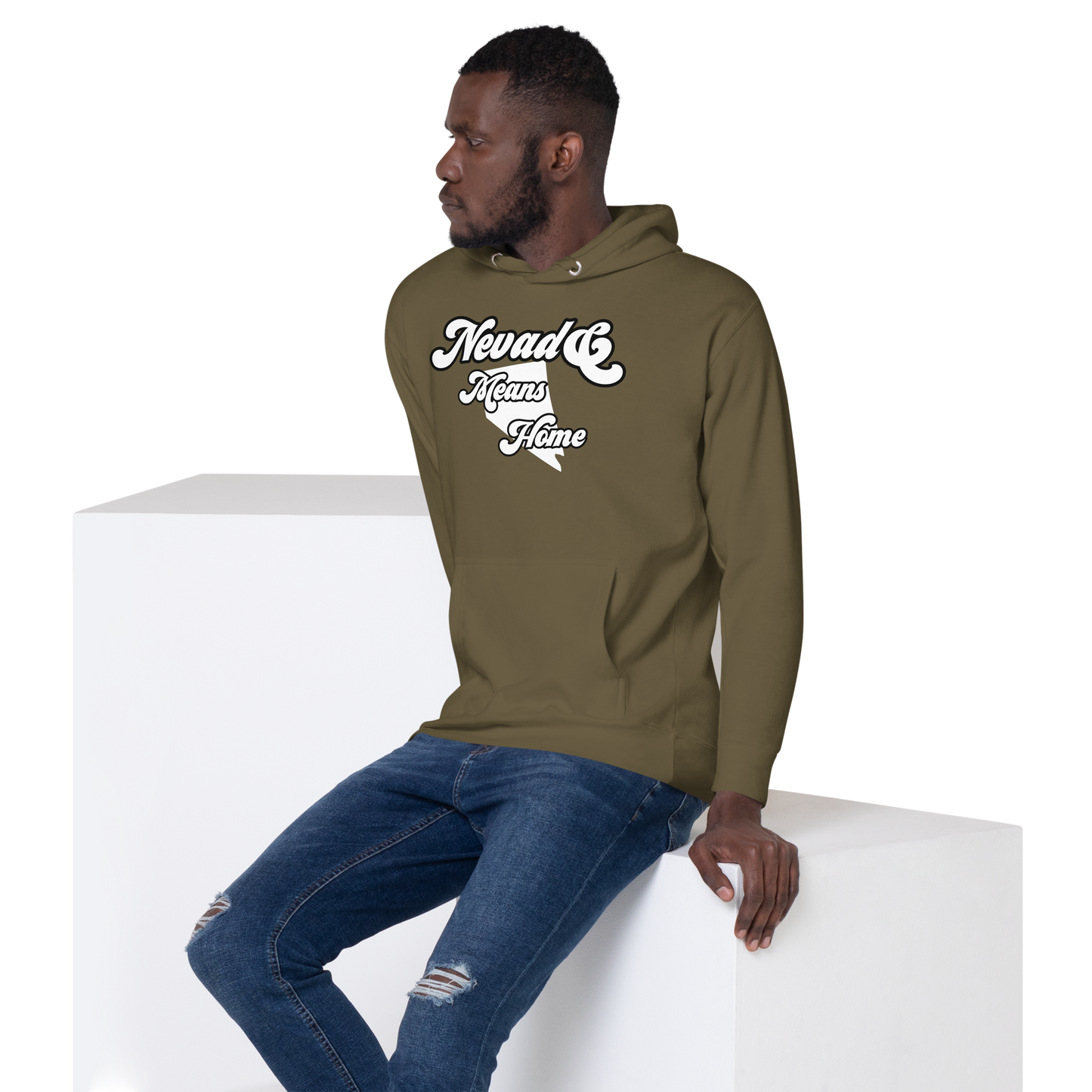 Nevada Means Home Unisex Hoodie