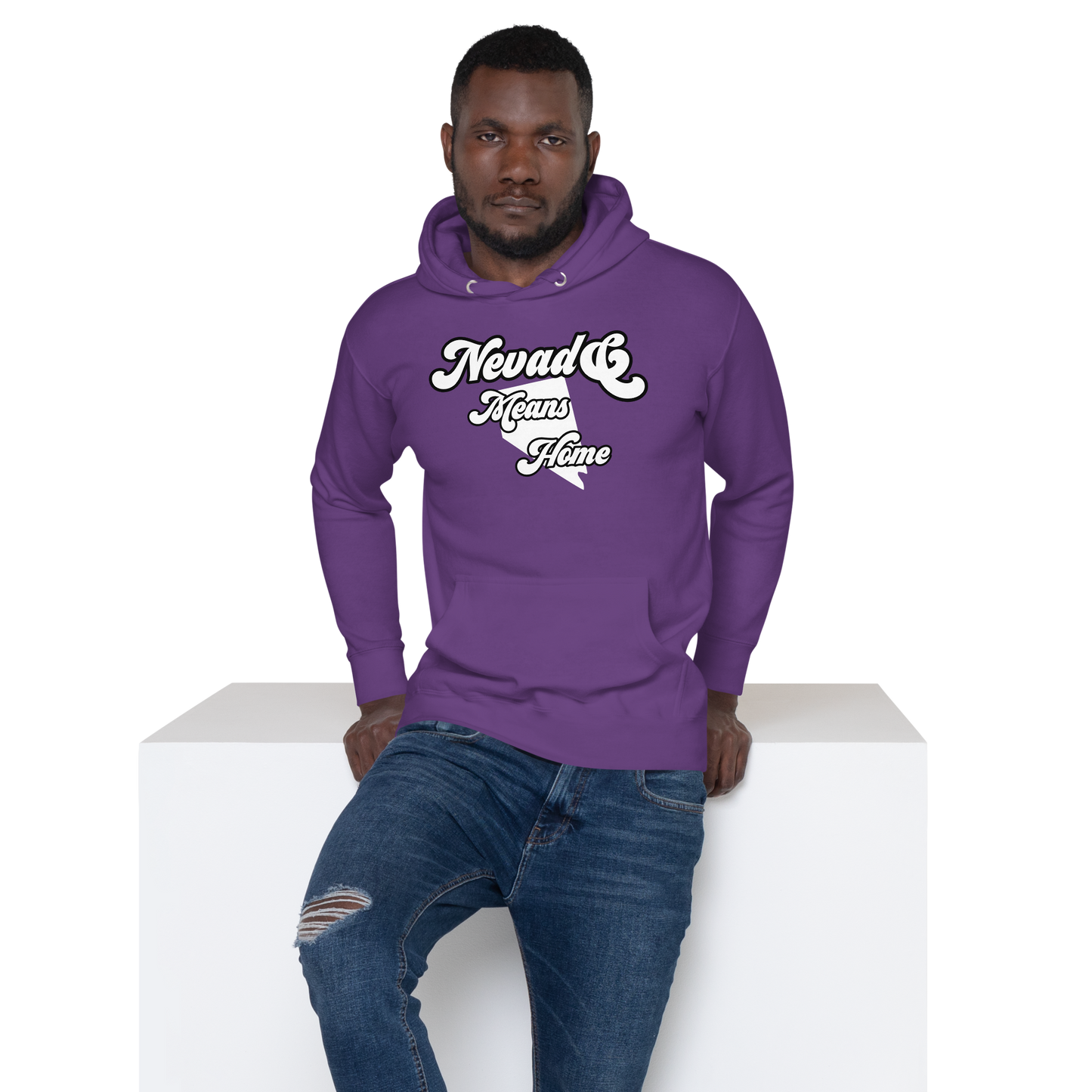 Nevada Means Home Unisex Hoodie