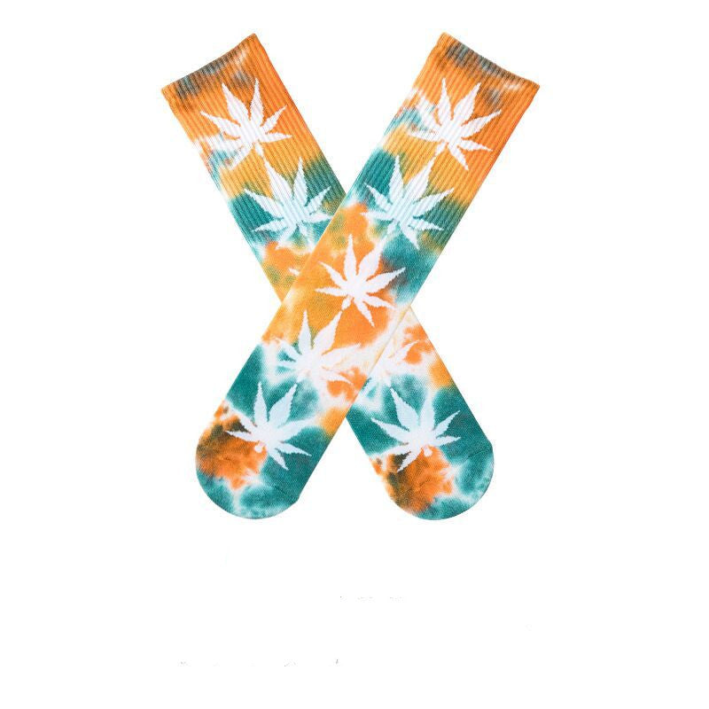 Tie-dye Socks Long