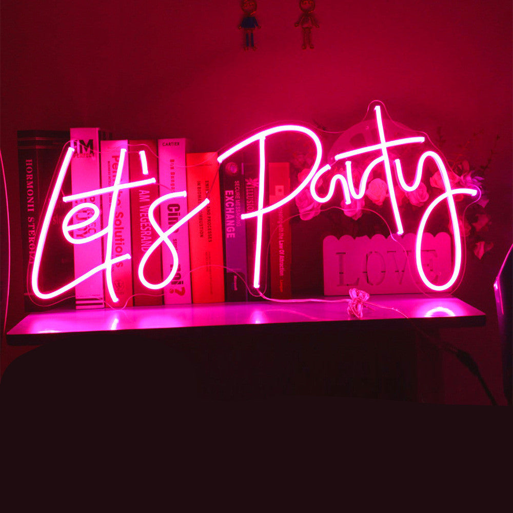 Neon Lets Party !  Neon Lights