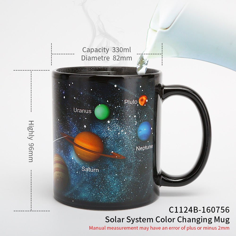 Starry Solar System Color Change Cup