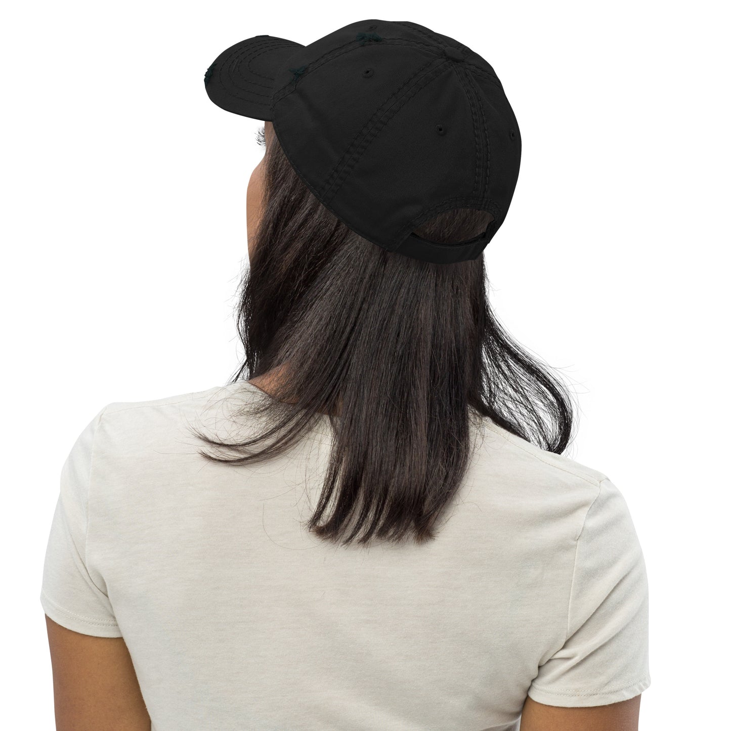 Smoking 420 Distressed Hat