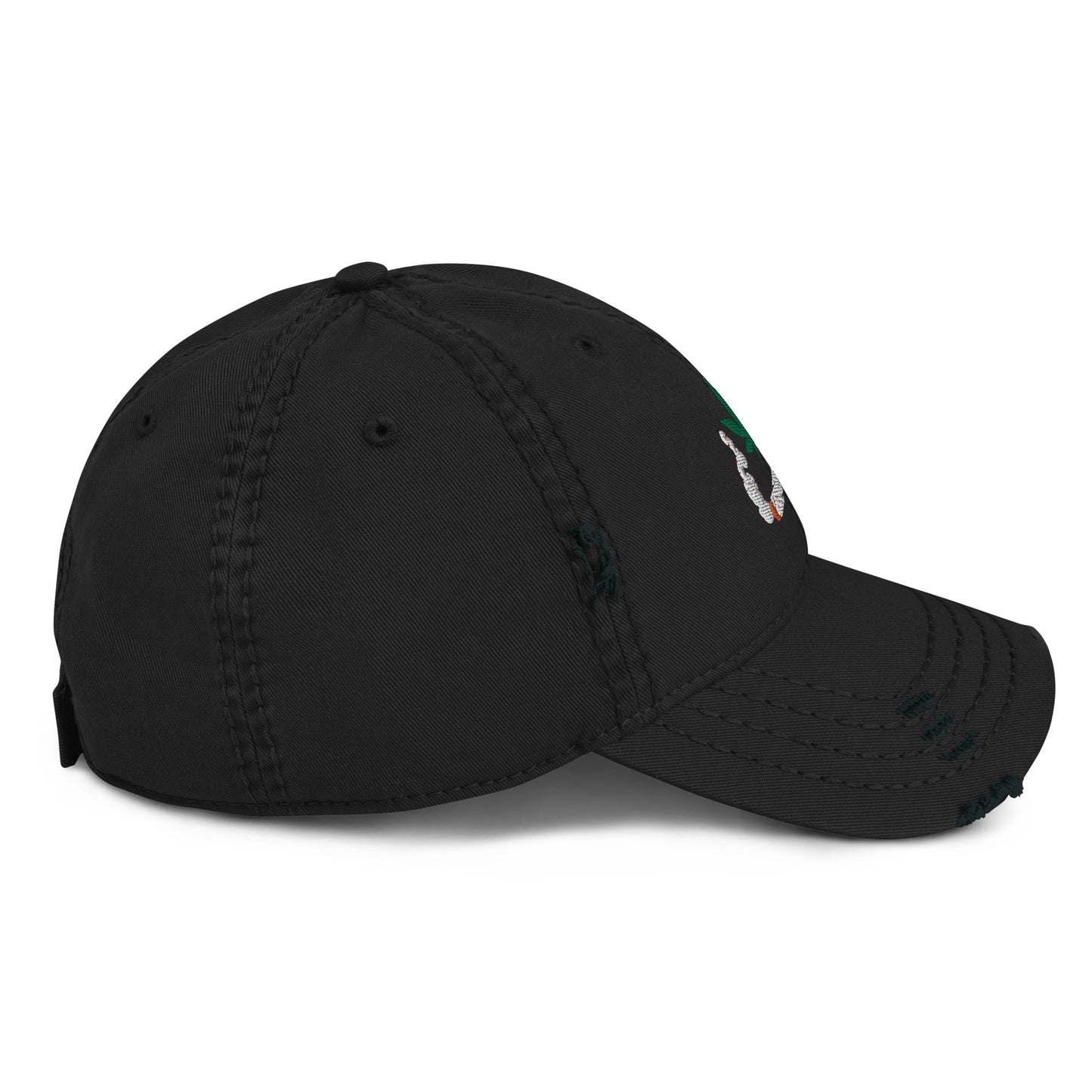 Smoking 420 Distressed Hat