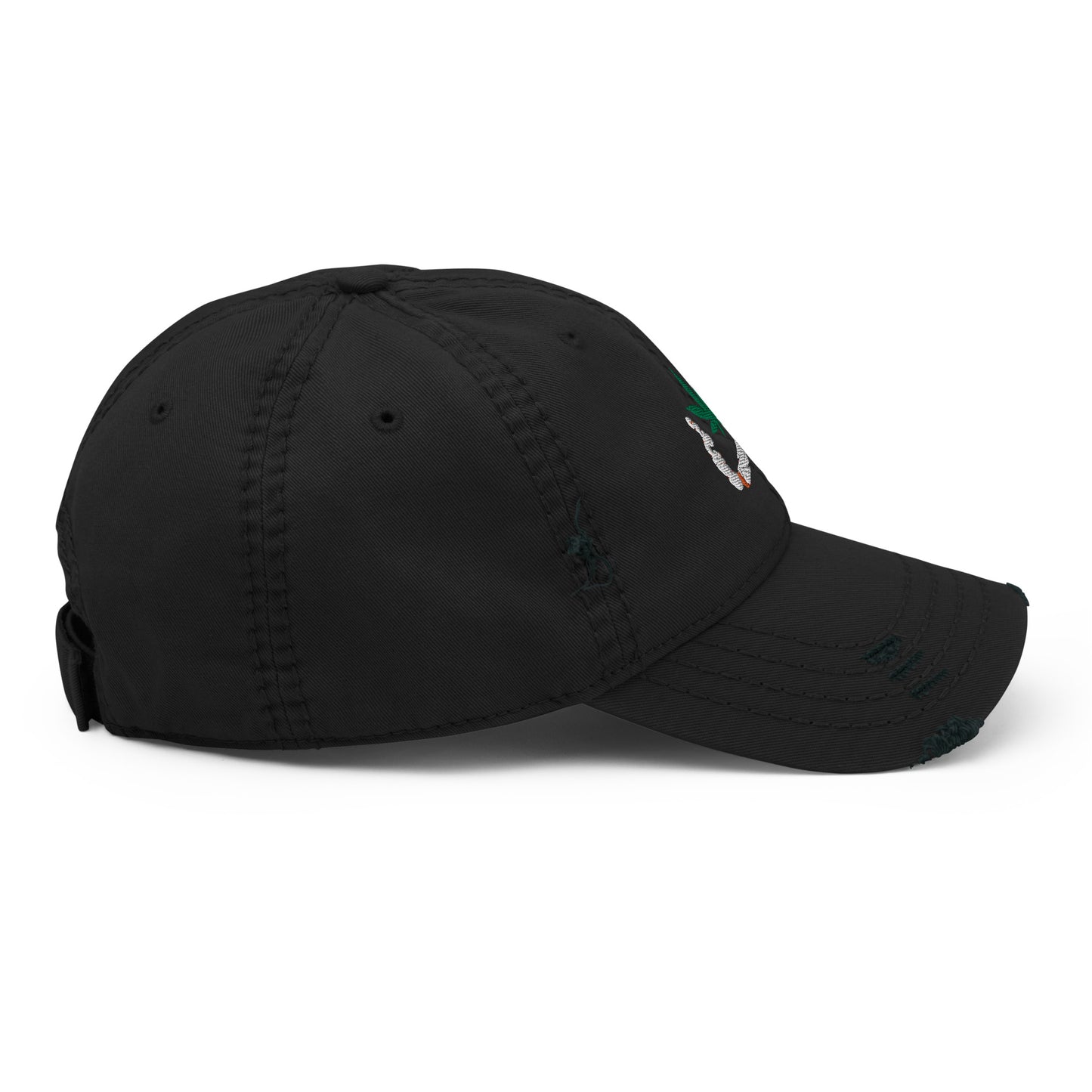 Smoking 420 Distressed Hat