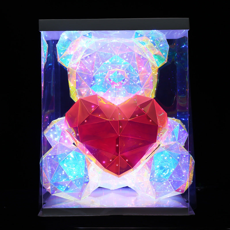 Qixi Hugging Bear Symphony Glow