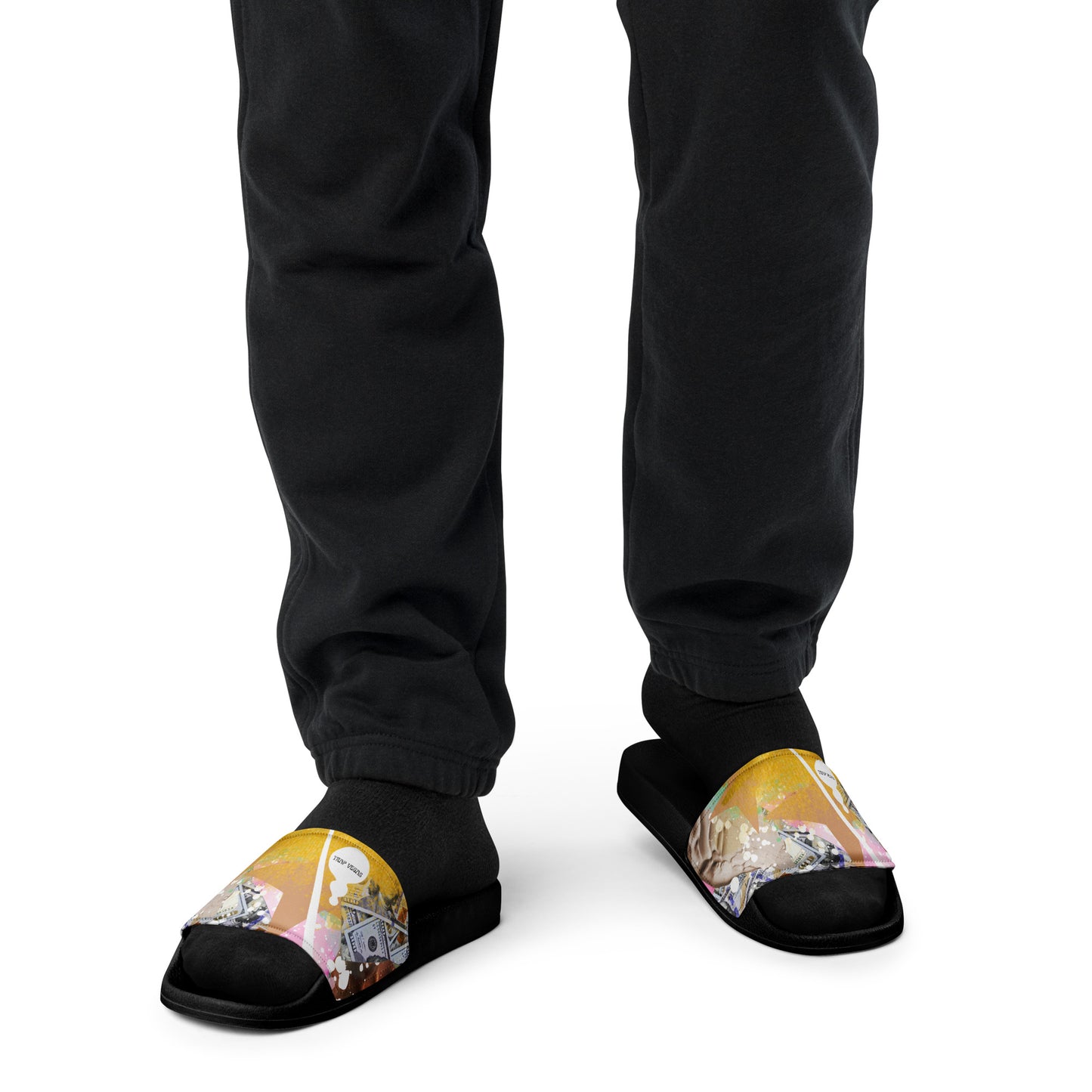 Splash Paint Men’s slides