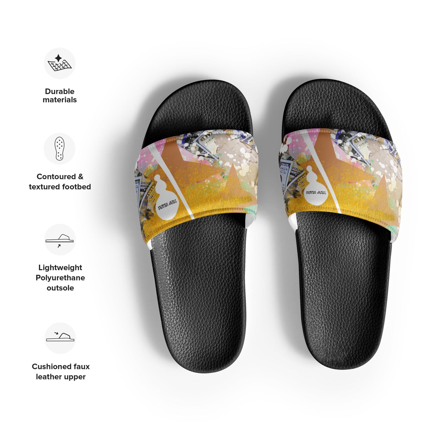 Splash Paint Men’s slides
