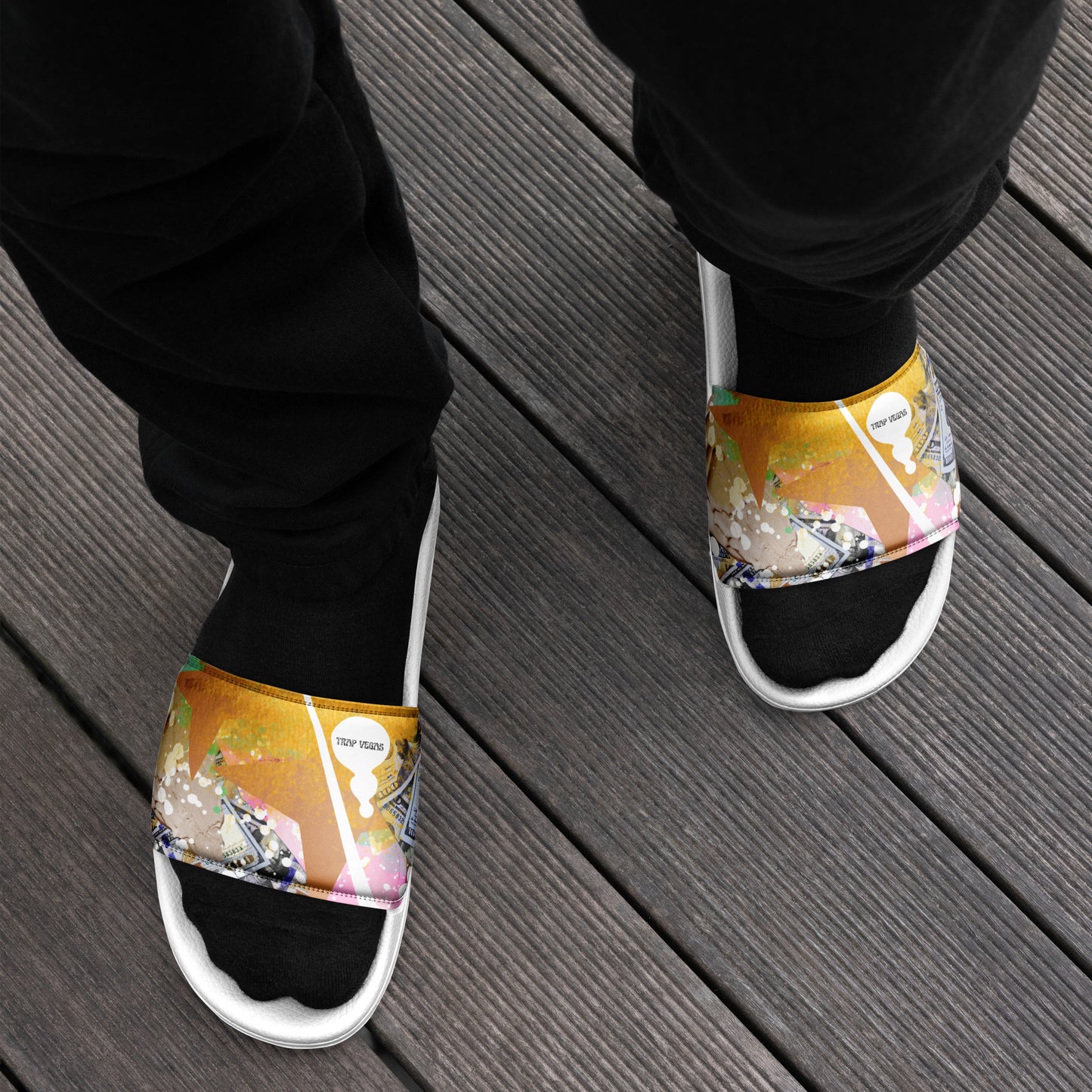 Splash Paint Men’s slides