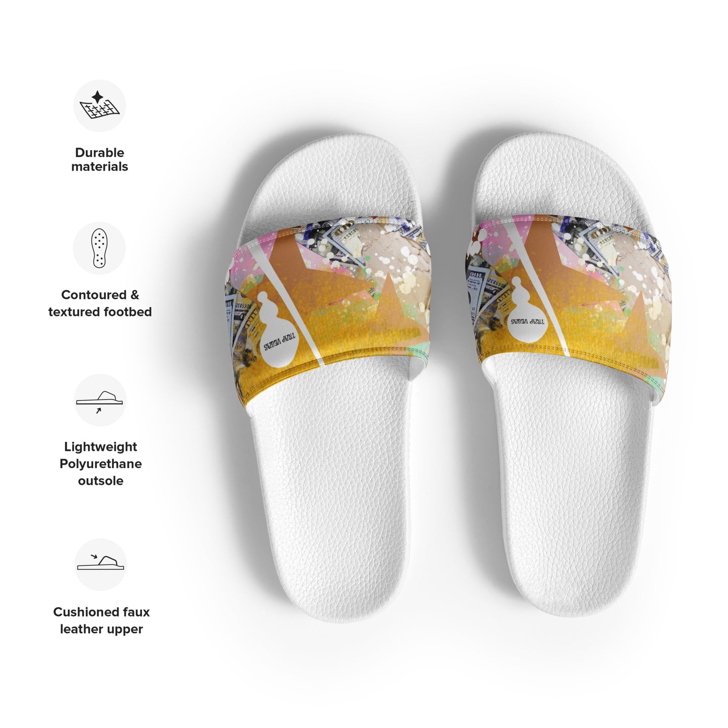 Splash Paint Men’s slides