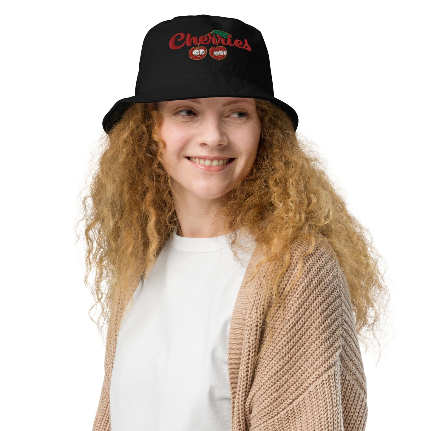 Cherries Organic Bucket Hat