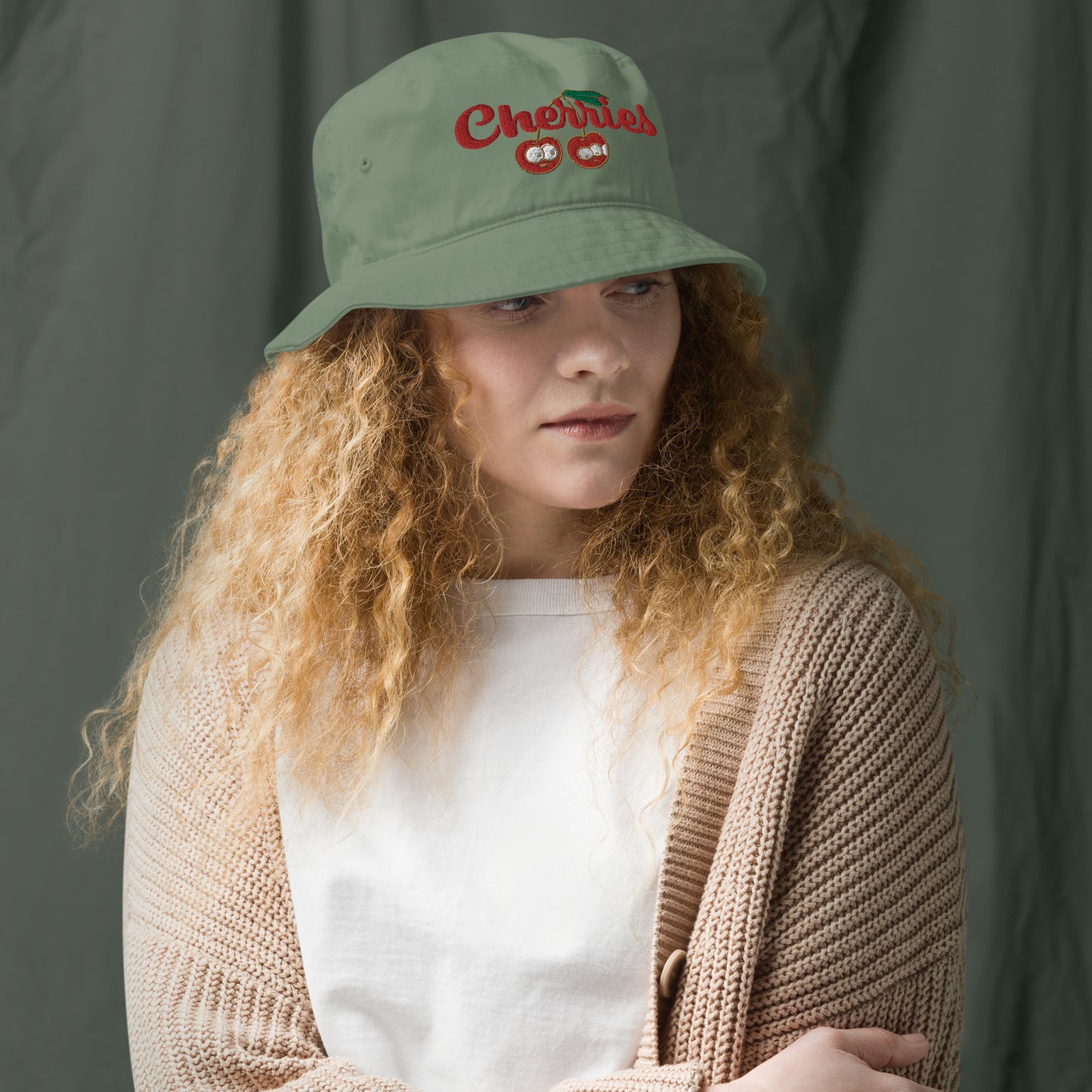 Cherries Organic Bucket Hat