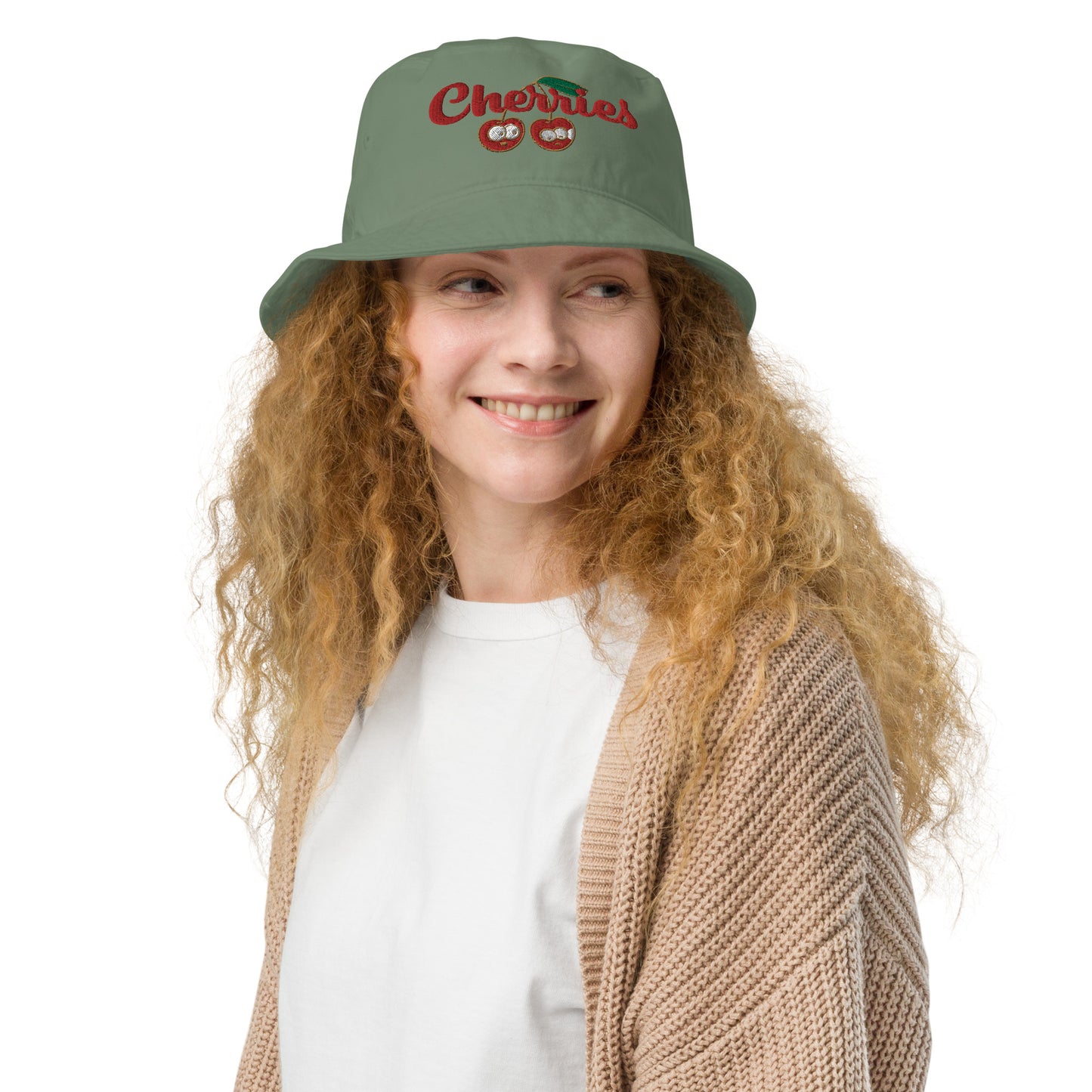 Cherries Organic Bucket Hat