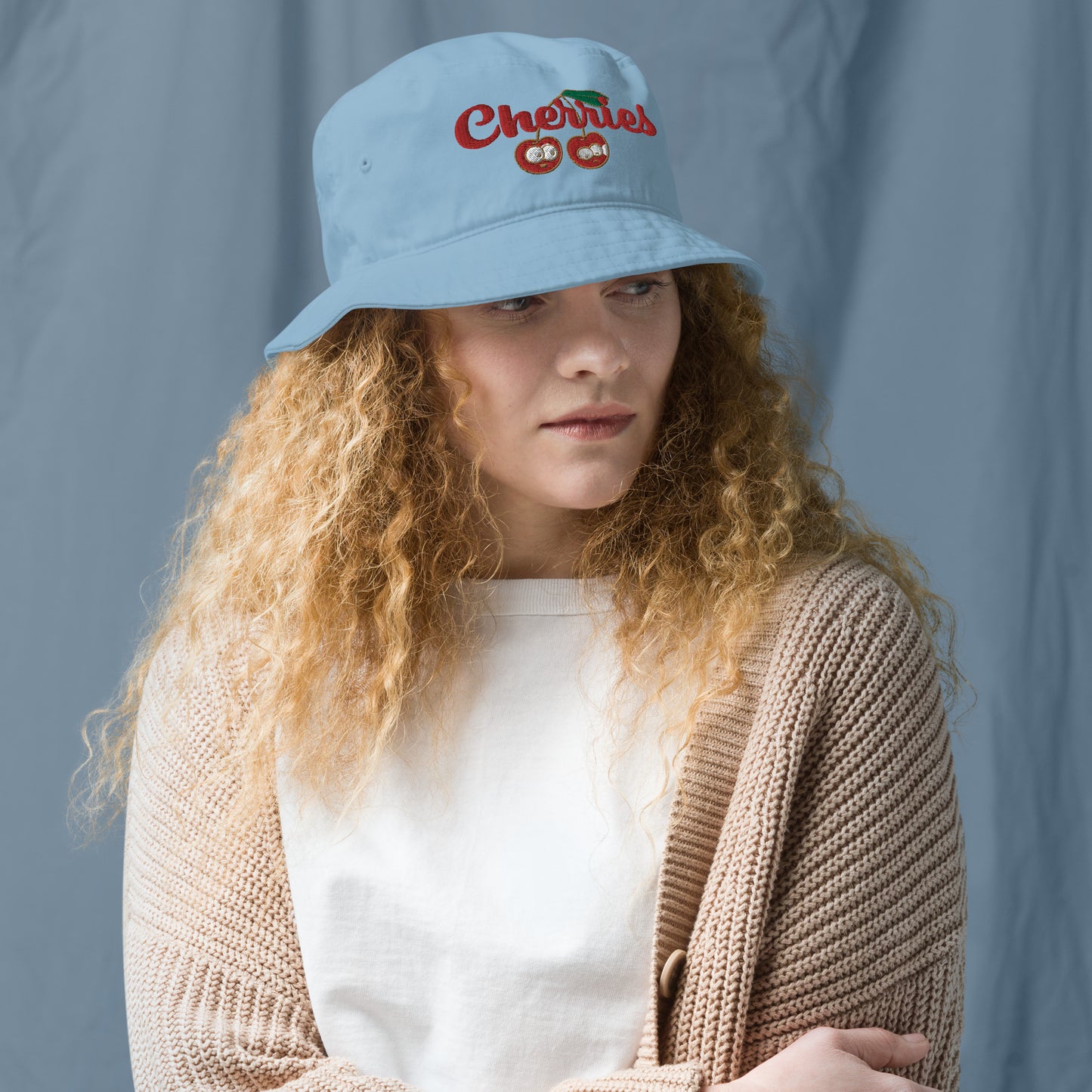 Cherries Organic Bucket Hat