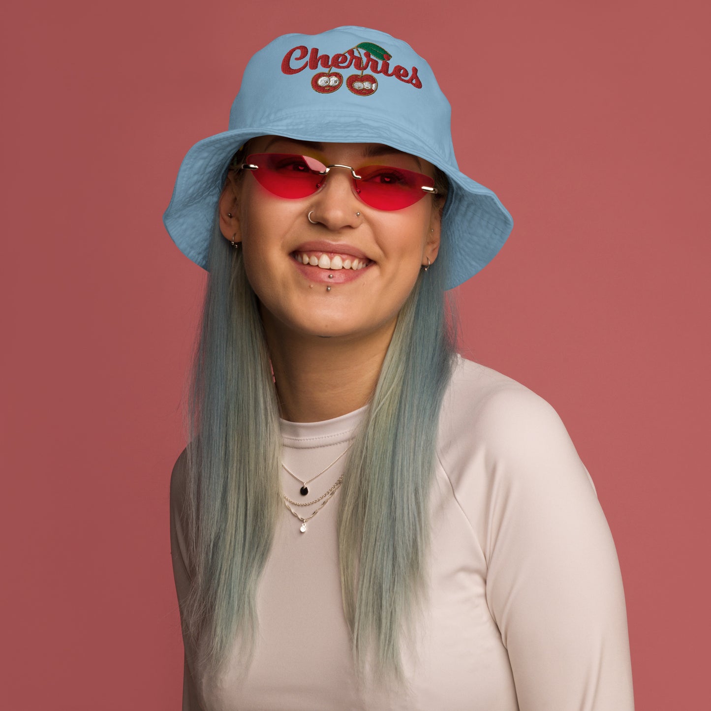 Cherries Organic Bucket Hat