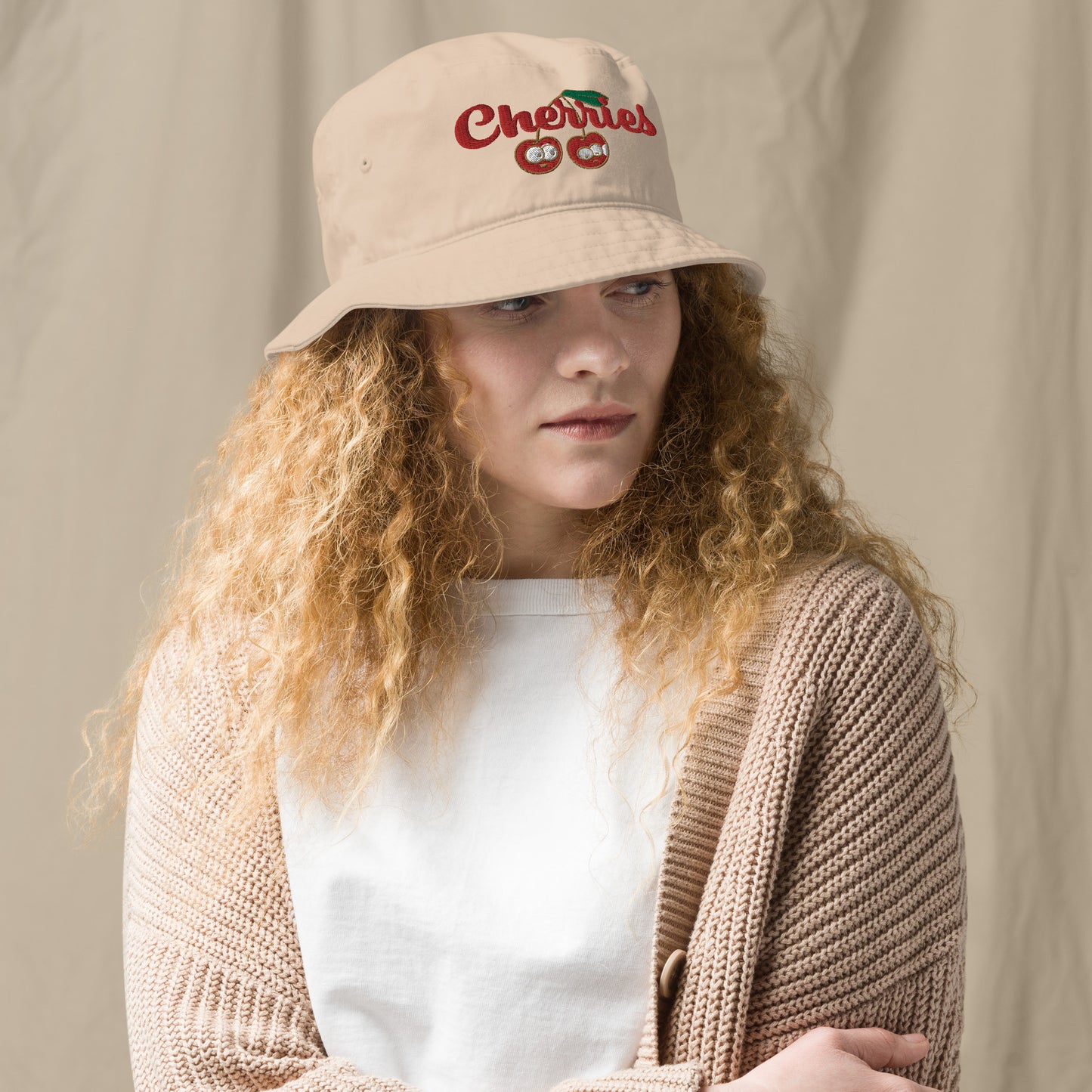 Cherries Organic Bucket Hat