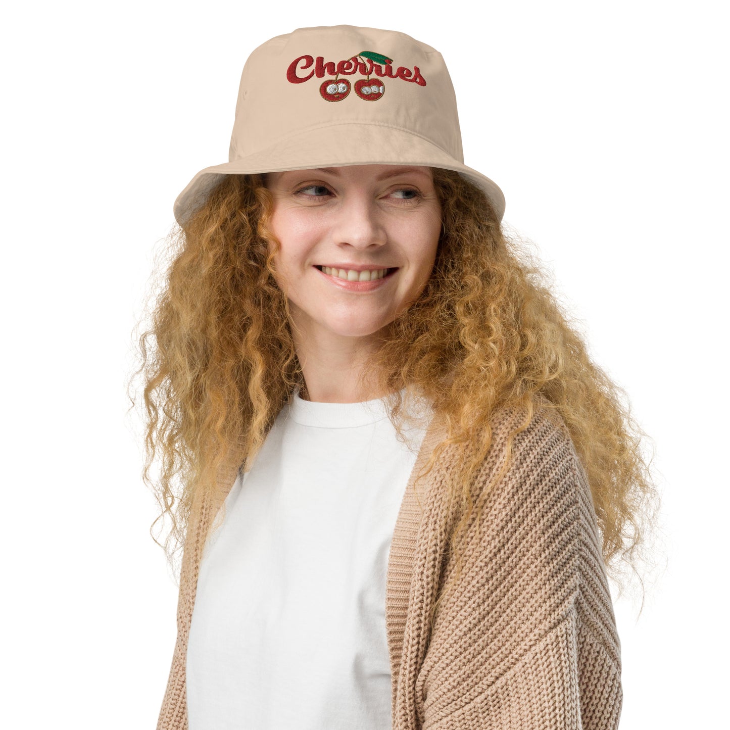 Cherries Organic Bucket Hat