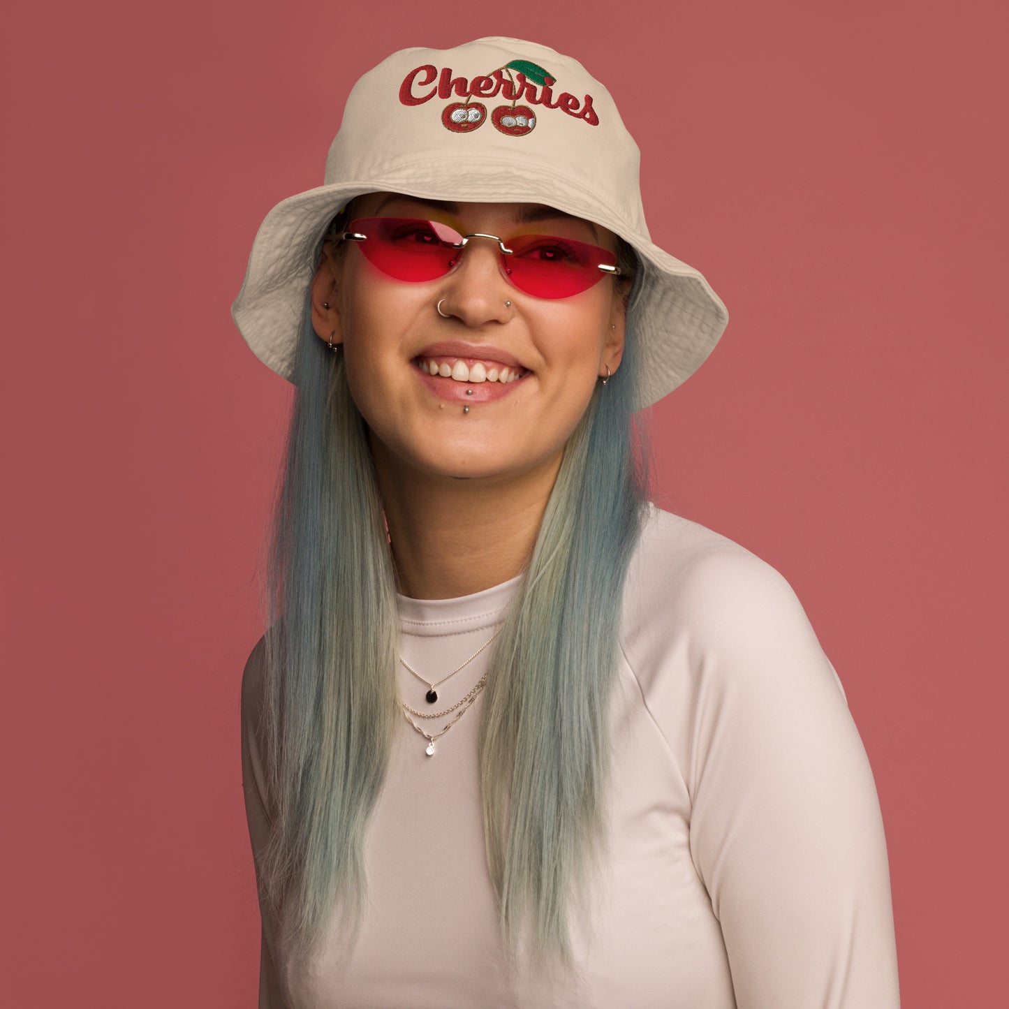 Cherries Organic Bucket Hat